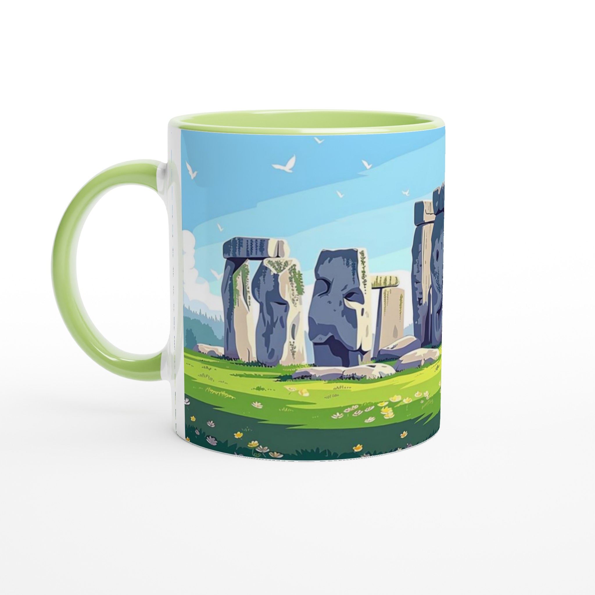Stonehenge Magisk Mugg - Historisk Design & Livfulla Färger - Välj Din Färg! 3 c1ddbc86-84aa-4a9f-9c12-e6ccfb8be0ed