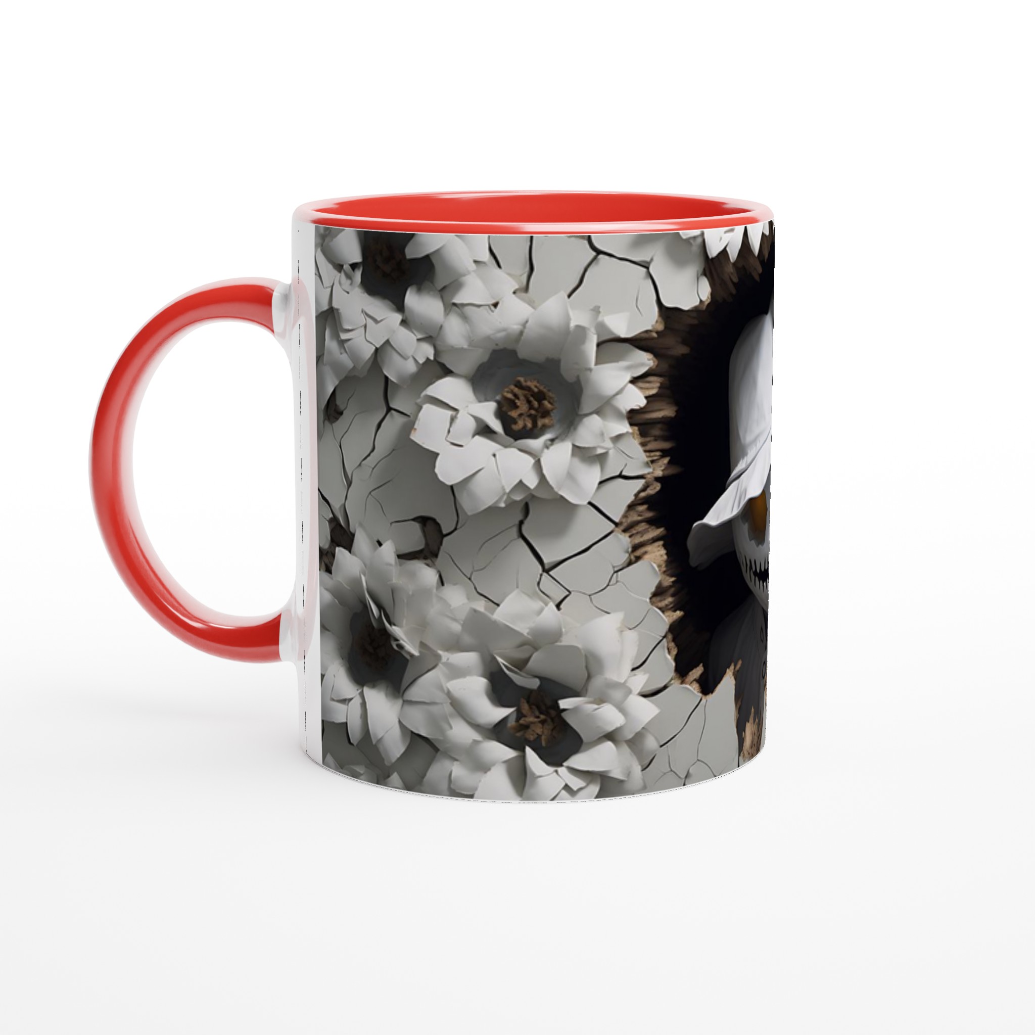 Mystisk Halloweengestalt – Keramisk Mugg med Kuslig Charm i Flera Färger 2 c1f584b3-f4e3-45cd-b7ed-887aa0981dfc