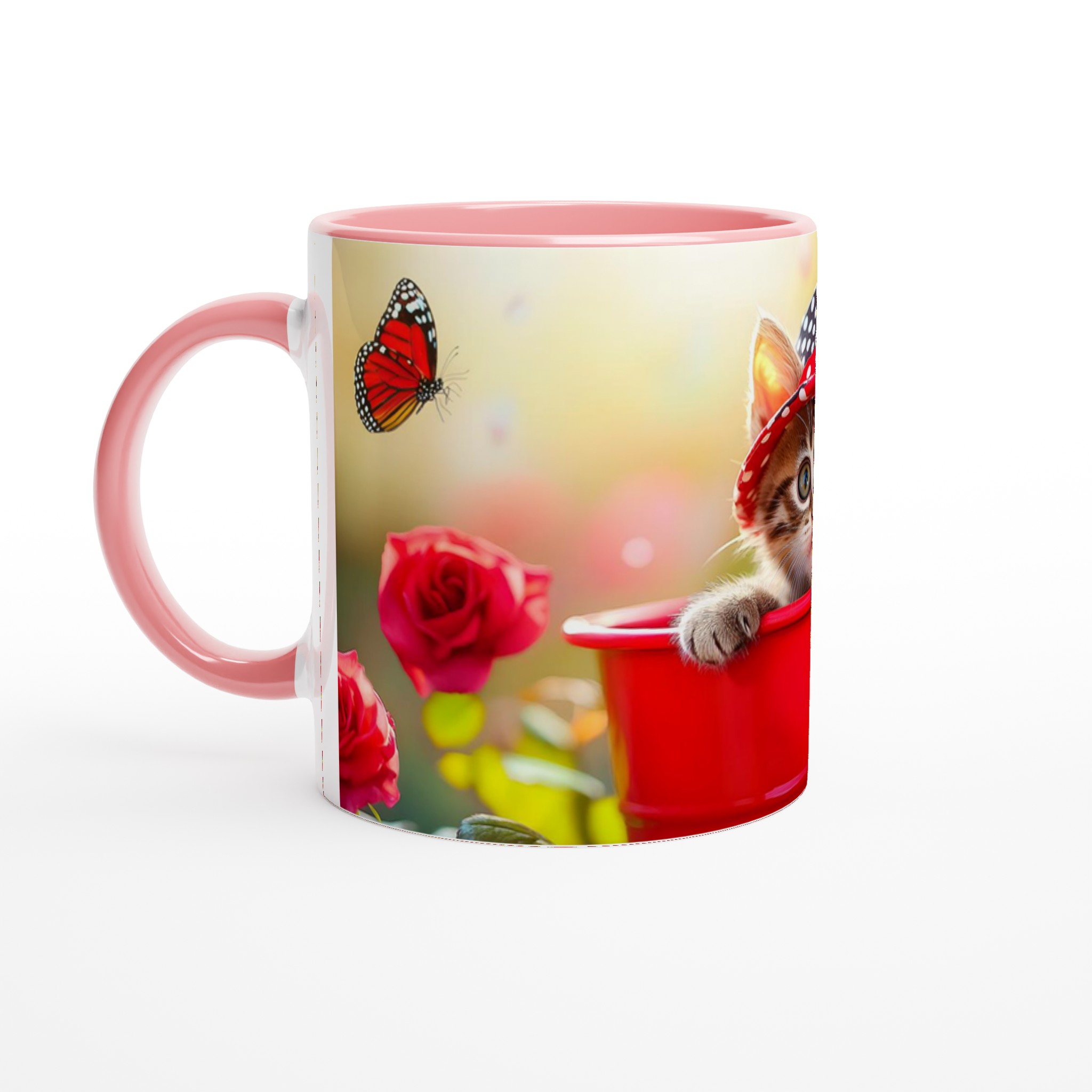Söt kattunge i hatt - 11oz Keramisk Mugg för kattälskare 6 c2ee5627-46ef-4756-9ff6-4337e8c44828