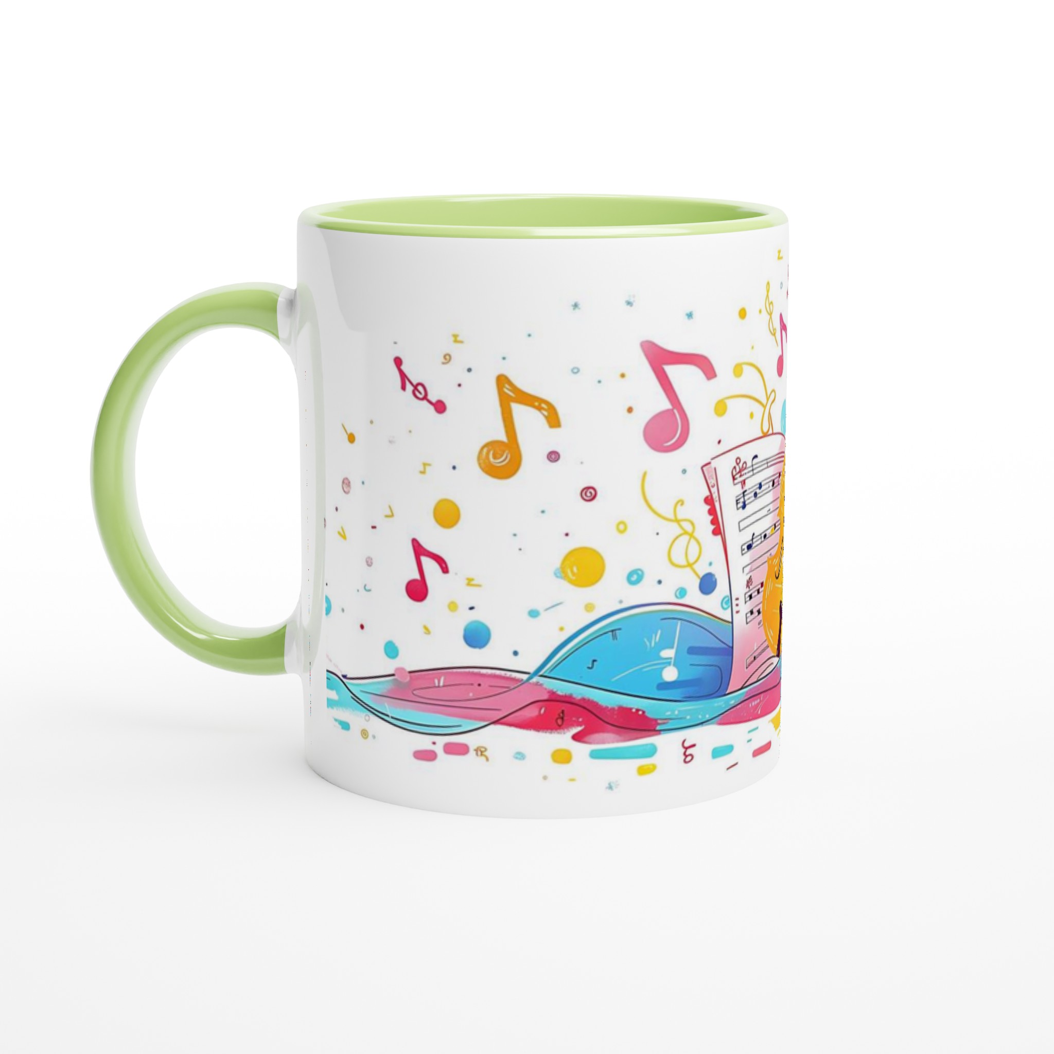 Melodisk Keramikmugg - Livfull Musikdesign & Violin, 11oz – Välj bland 7 Färgstarka Nyanser 3 c32123d7-3af6-4ba5-be5a-0cf6e7293497