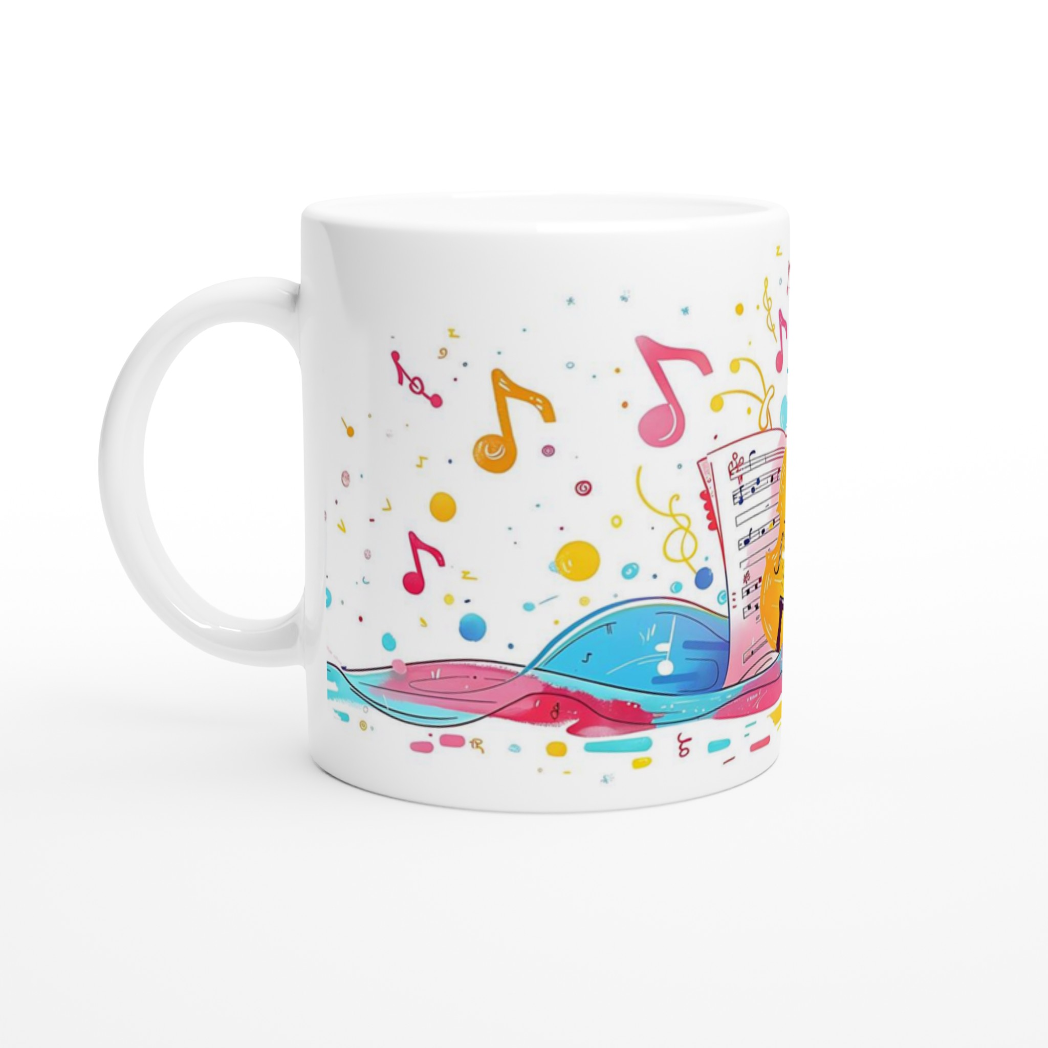 Melodisk Keramikmugg - Livfull Musikdesign & Violin, 11oz – Välj bland 7 Färgstarka Nyanser 1 c32b543b-335c-4639-afe8-f31877f30f9e