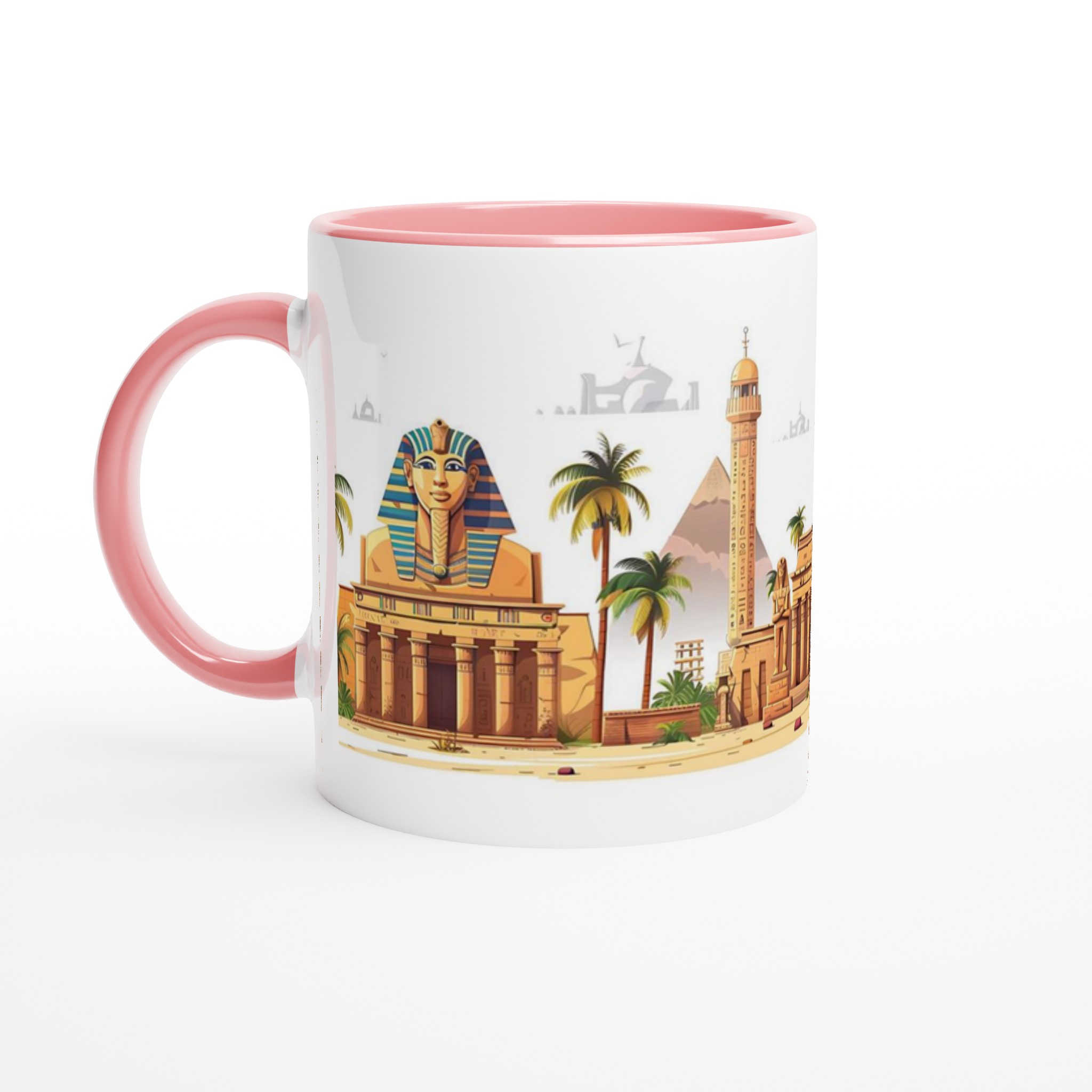 Egyptisk Horizon Mugg: Pyramider, Faraoner & Palmer – Välj din Färg! 6 c388e68b-e70a-404b-b8e2-4f13af39bad3