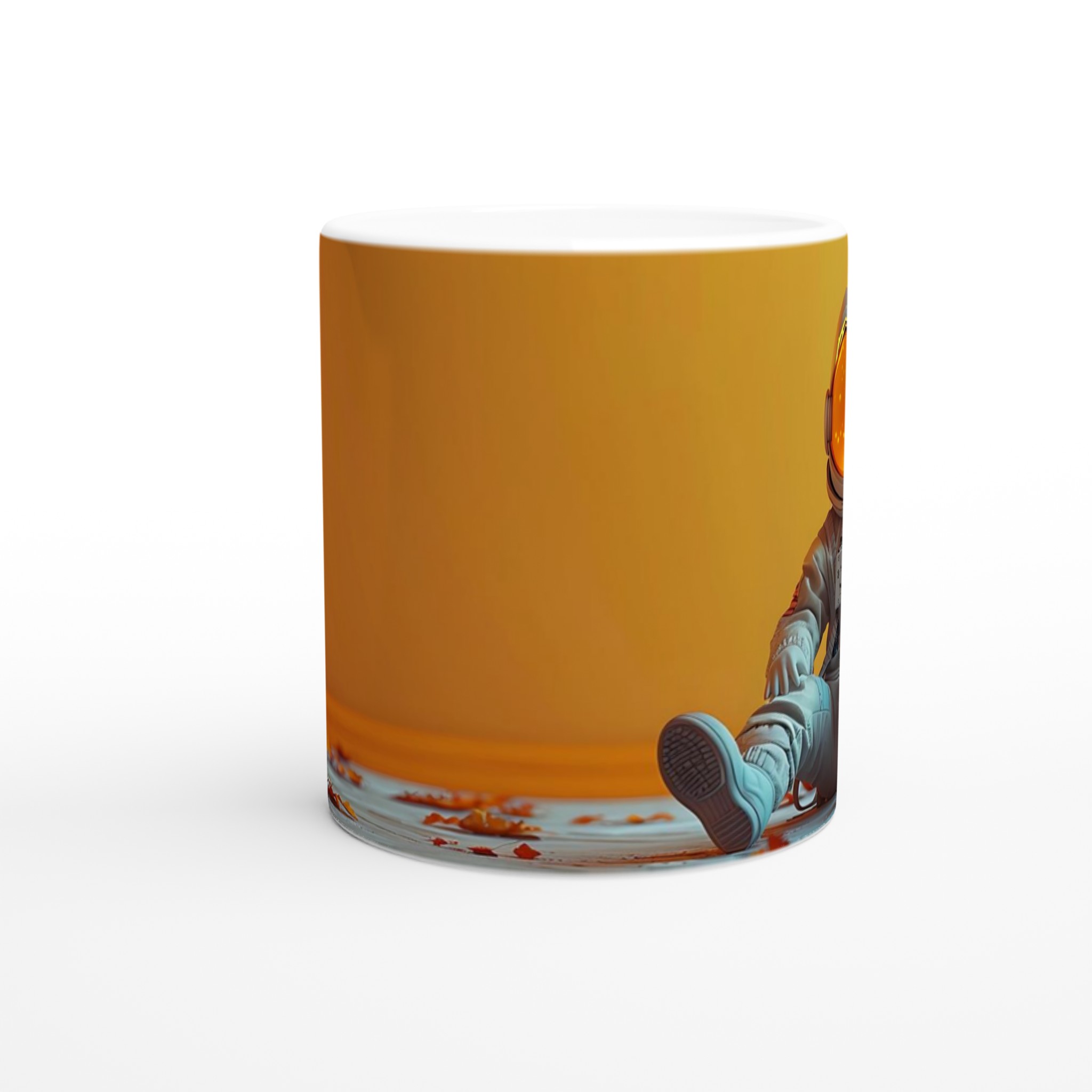 Pumpkin Spice Astronaut – 11oz Keramisk Mugg i Färgstarka Nyanser 8 c3d801a1-6385-4a7a-86a9-63ec99610d8f