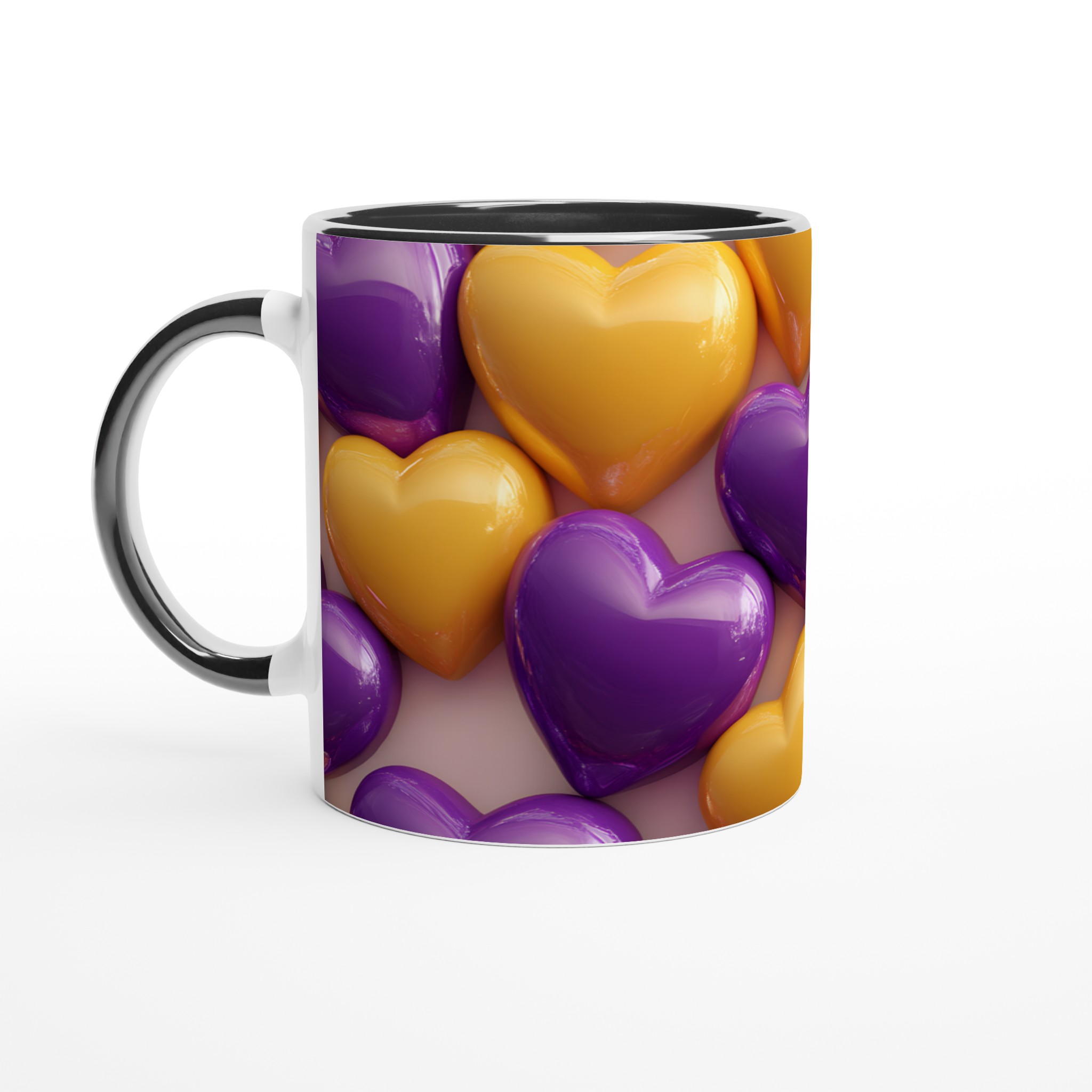 Kärleksfull Keramikmugg 11oz – Levande Färgval för Din Favoritdryck 7 c3e322b3-e4fc-4485-9594-534650488cba