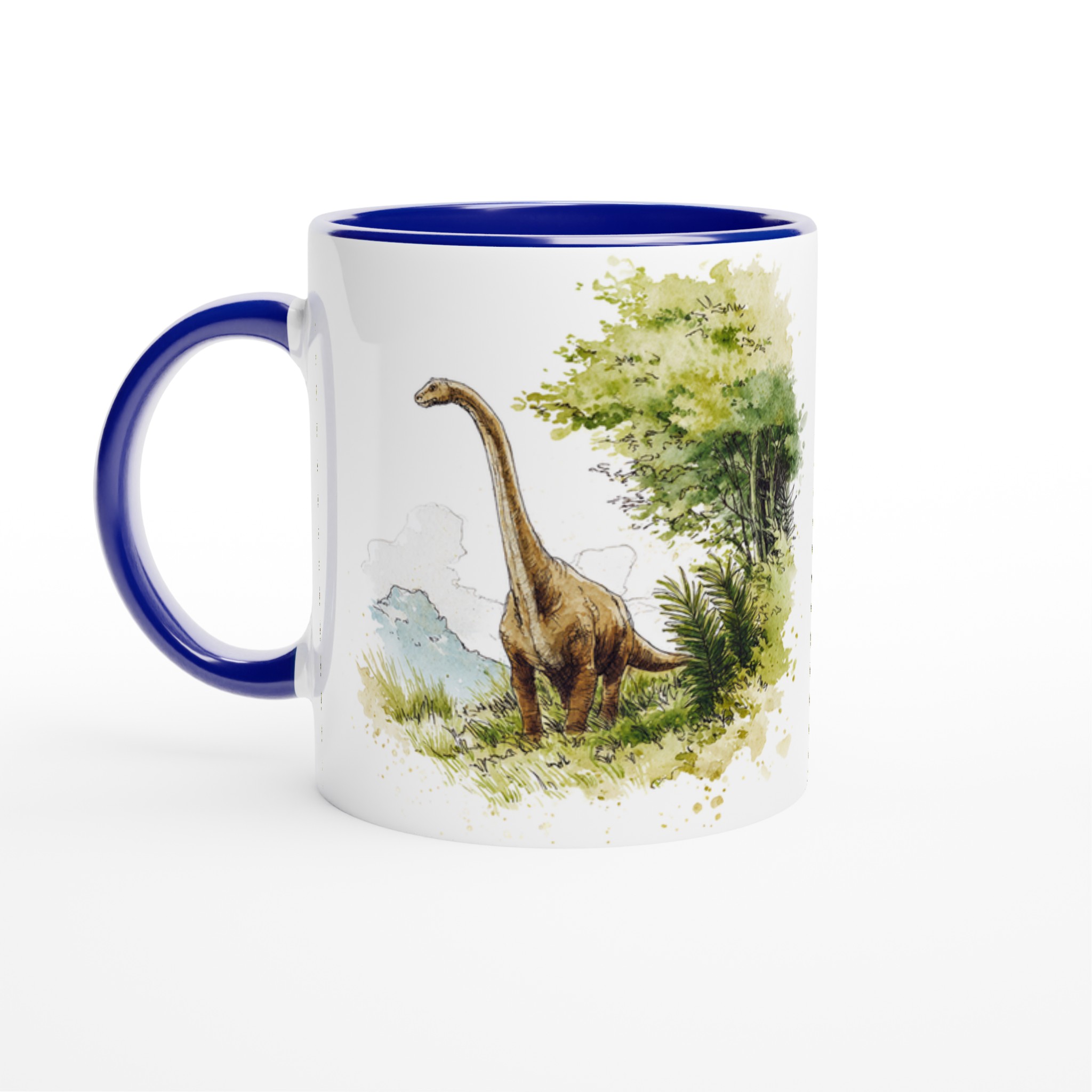 Brontosaurus Vattenfärg Mugg - Geologisk Charm i Sju Färger 4 c4196535-1cf5-43f0-8bb1-5cfb1955de65