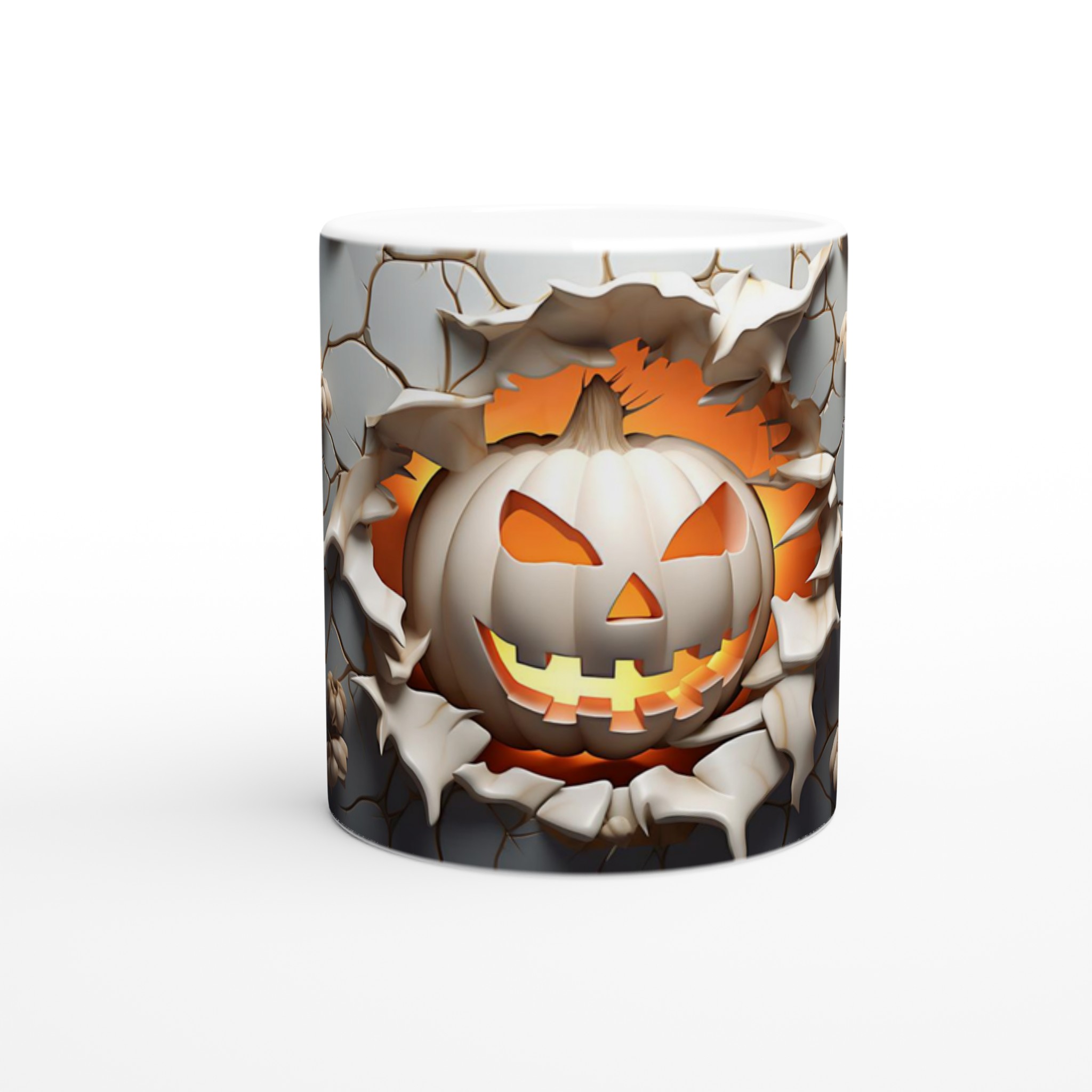 Läskig Pumpa Halloween Mugg – 11 oz Keramisk Mugg för Kusligt Mysiga Stunder, Välj bland 7 Färgstarka Nyanser! 8 c44b9969-6166-4b43-b8f2-da7284e94a80