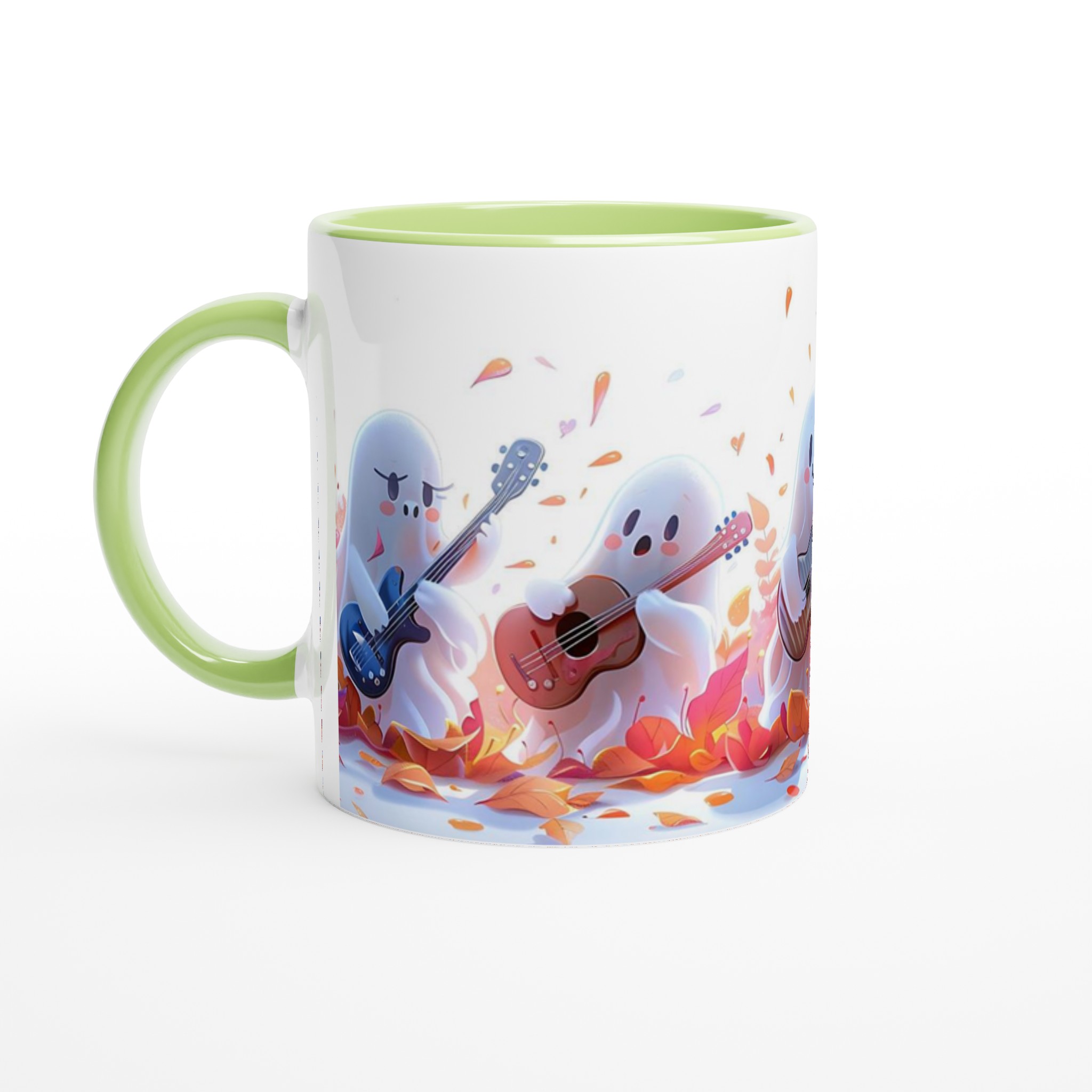 Spöklikt Musikband - Keramisk Mugg 11oz: Fira Hösten med Rockande Spöken i Flera Färger! 3 c469f595-46e7-465f-bdc2-30ebbab95754