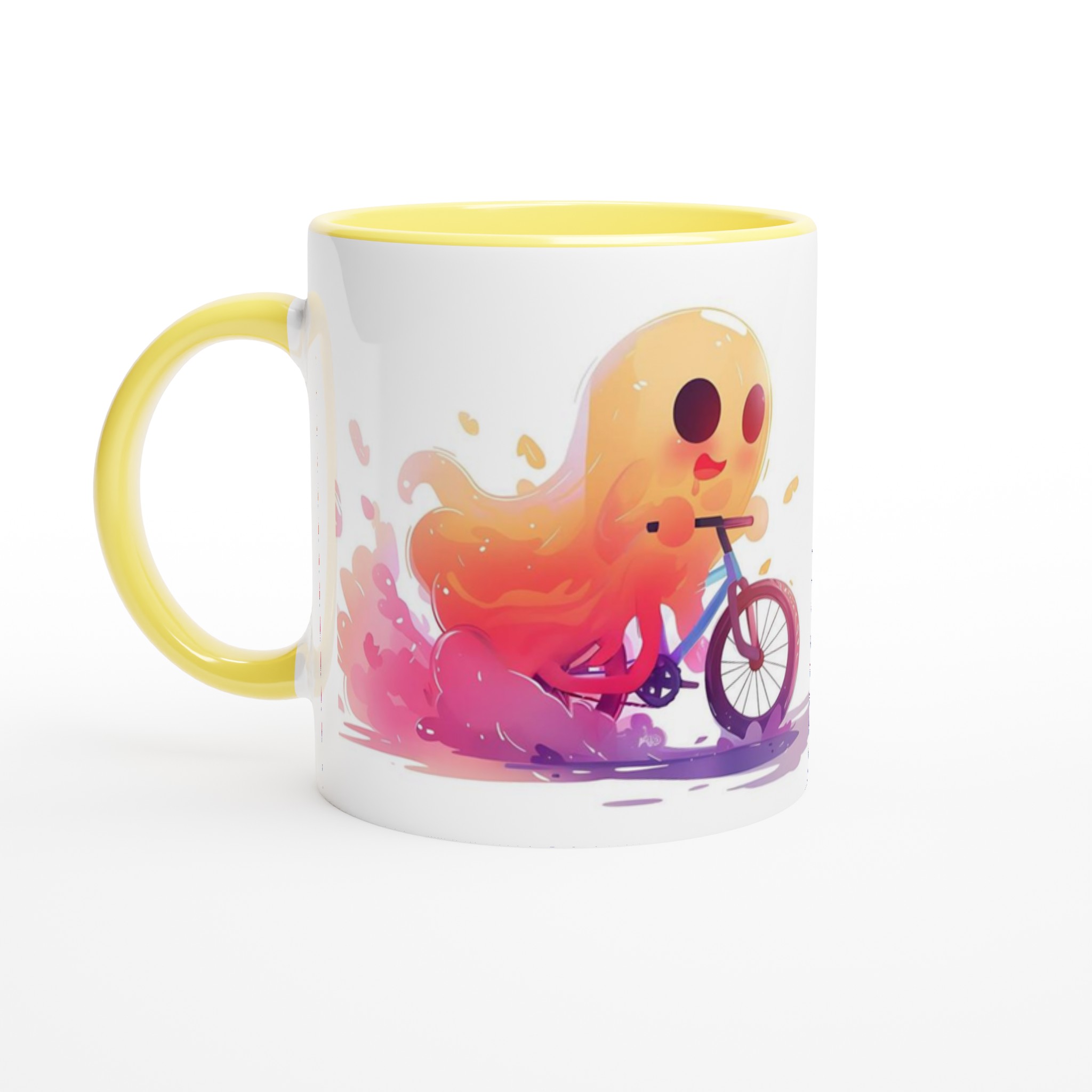 Busiga Spöken på Cykel Mugg – Rolig 11oz Keramikmugg i Flera Färger 5 c47cda73-291d-480f-80d0-e73287527226