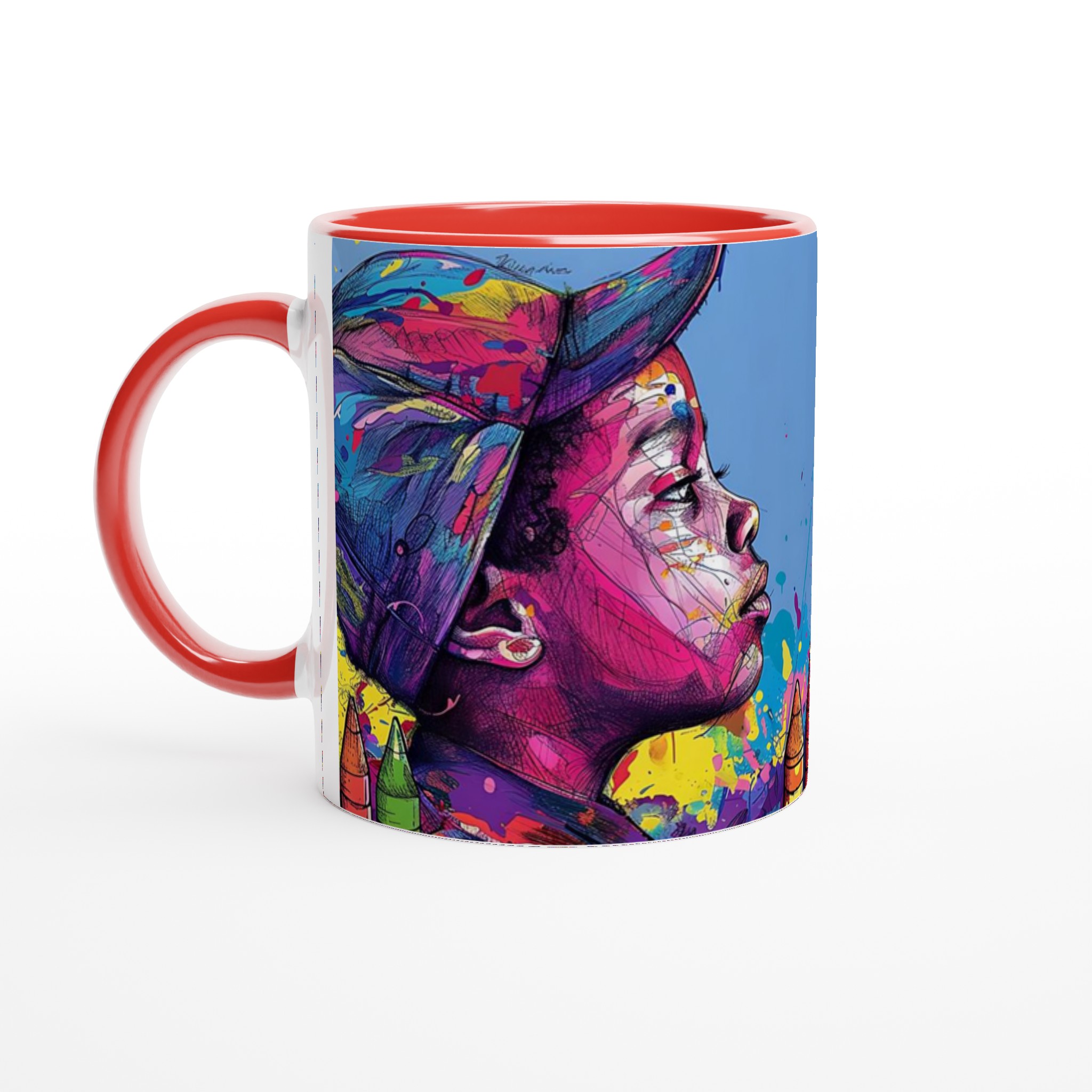 Konstnärlig Keramikmugg: Färgglad Street Art & Kreativ Design – 11oz Favorit i Flera Nyanser 2 c4897ae4-c5ce-4a44-9e2c-d6f62f61bf86