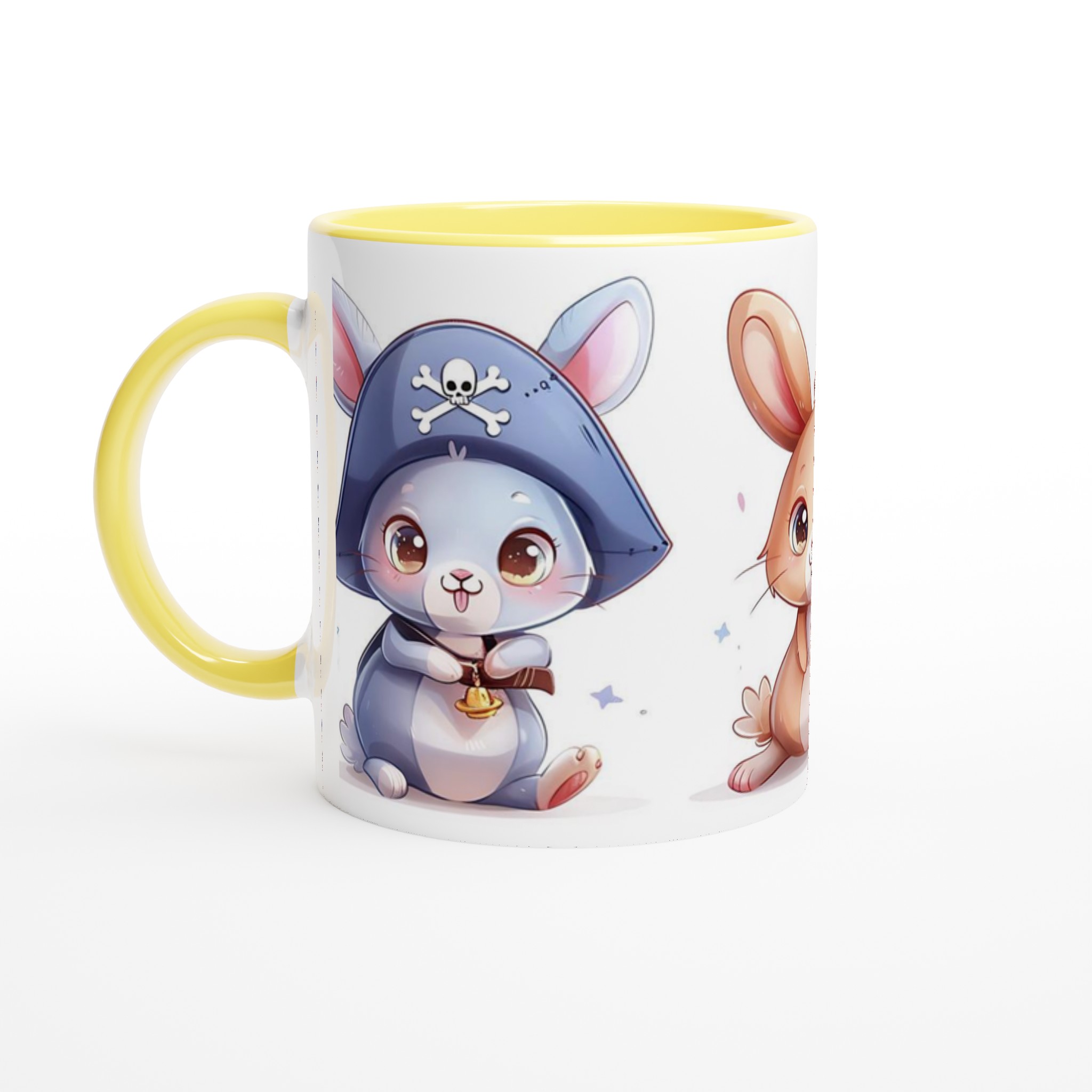 Söta Kaninmugg – Charmiga Pirat- och Kawaii-motiv för din favoritdryck | Välj bland 7 Färgstarka Nyanser 5 c4fdb43d-1616-40c8-acab-20fea22f8f6d