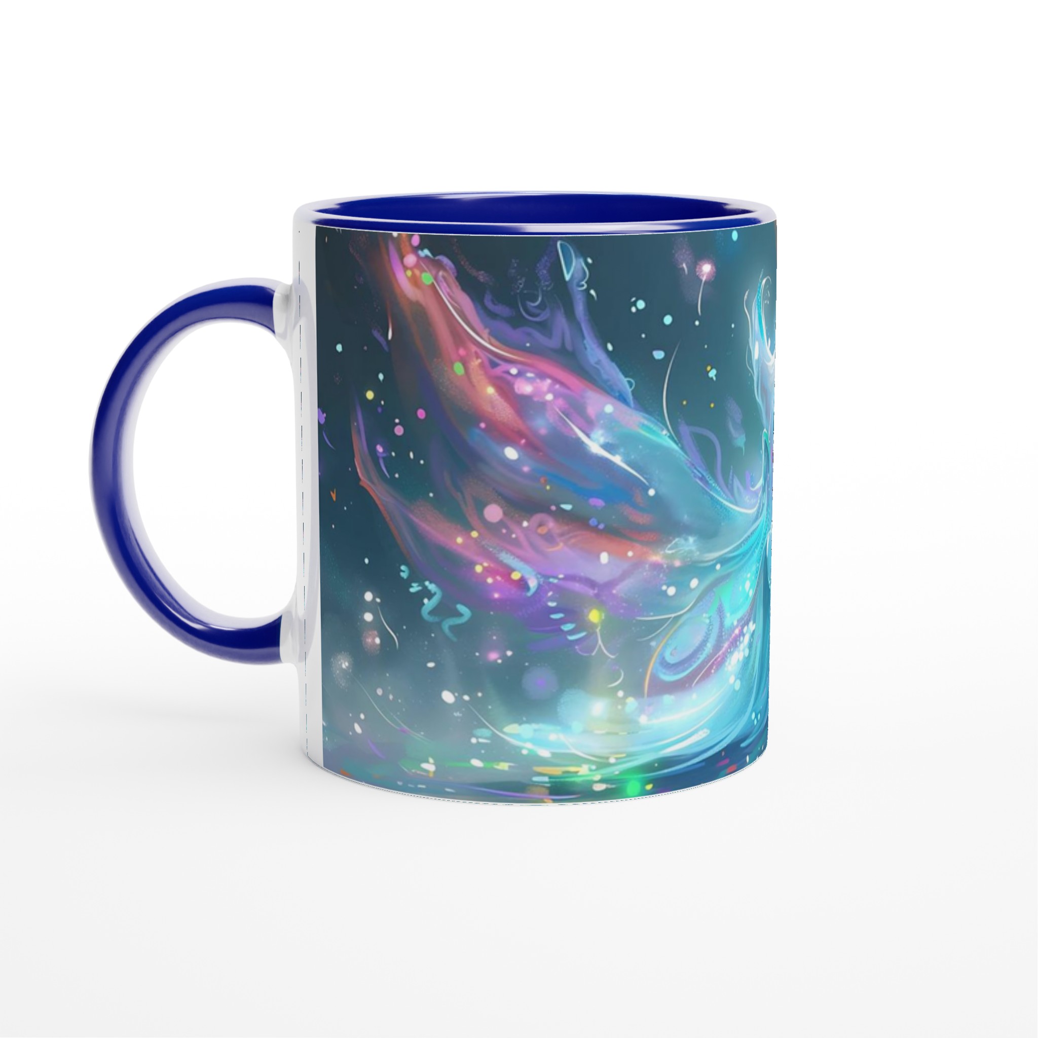 Förtrollande Glitter Ande Mugg - 11oz Keramikmugg i ditt val av 7 livfulla färger 4 c50e21f2-4ee9-4d0e-8e58-0a27c91f065a