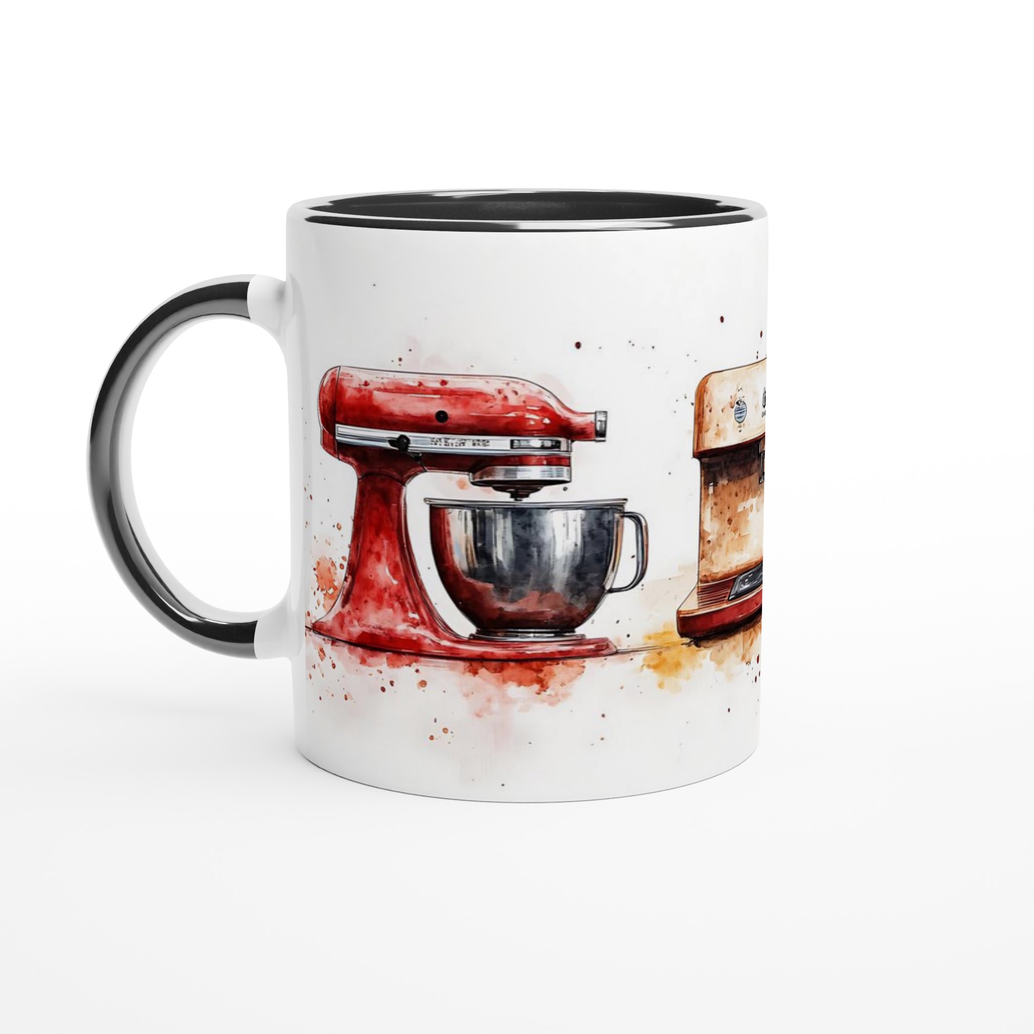 Köksmaskiner i Akvarell – 11oz Keramikmugg i Olika Färger – En Konstnärlig Touch till Din Kaffestund! 2 c520adf2-2859-4182-a3d3-592aaf4981e4