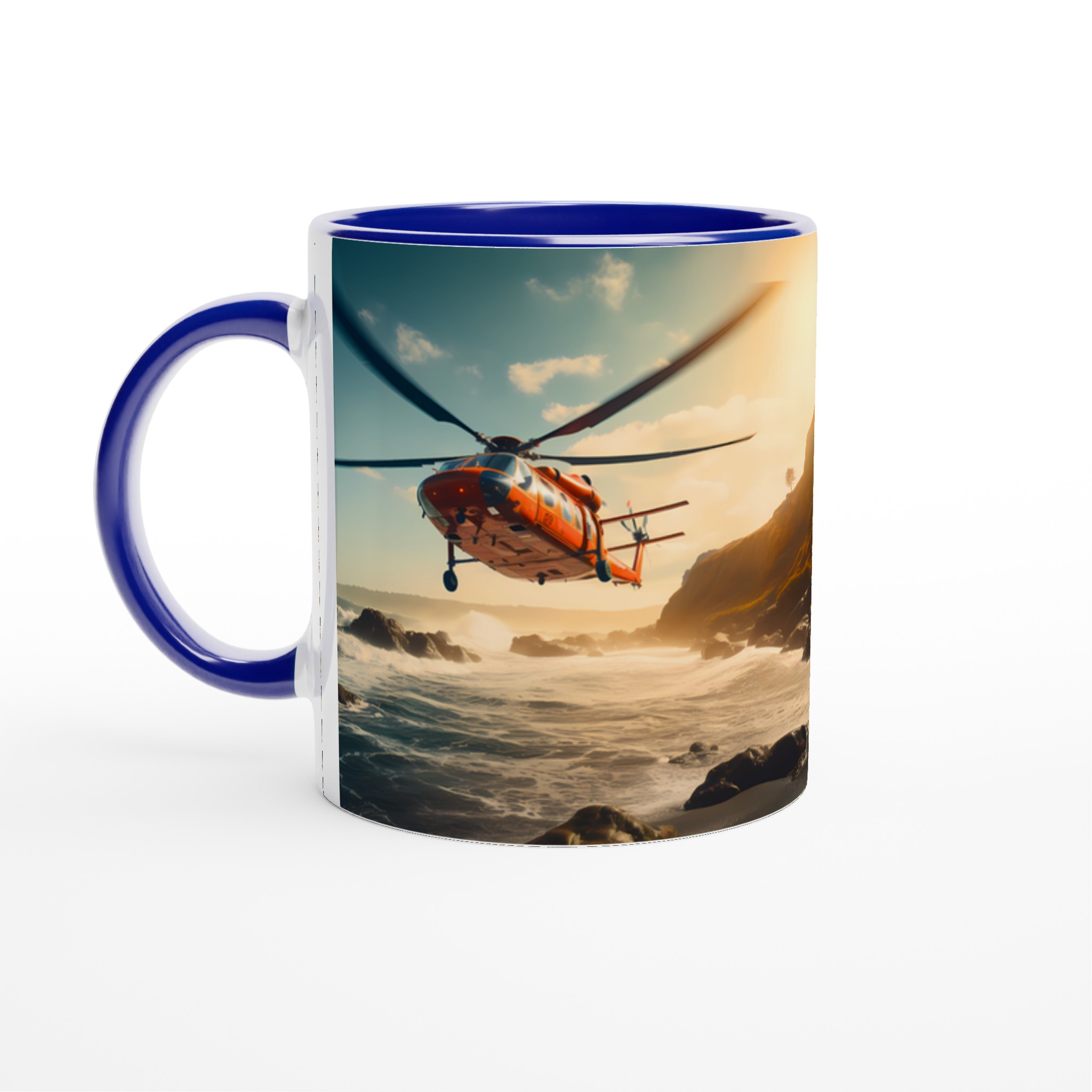 Dual Rescue Helicopters at Sunset – Ocean Horizon 11oz Keramisk Mugg i Valfri Färg 4 c5408525-2208-4465-896b-55f2db4bc820