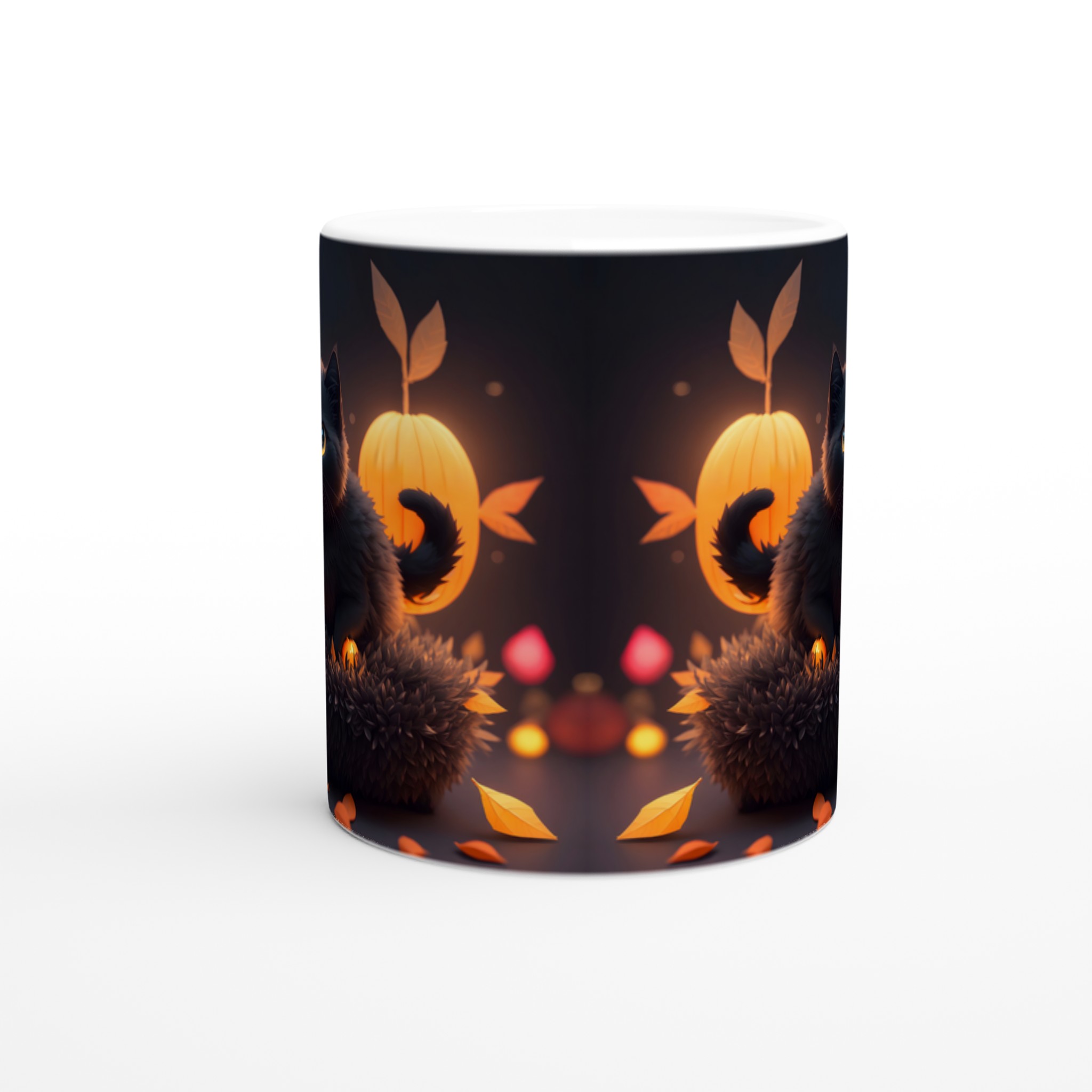 Mystisk Svart Katt Keramikmugg - Höstmys i Valfri Färg, 11oz 8 c5496dce-245f-49bf-a0c4-cc45d9b0d54f