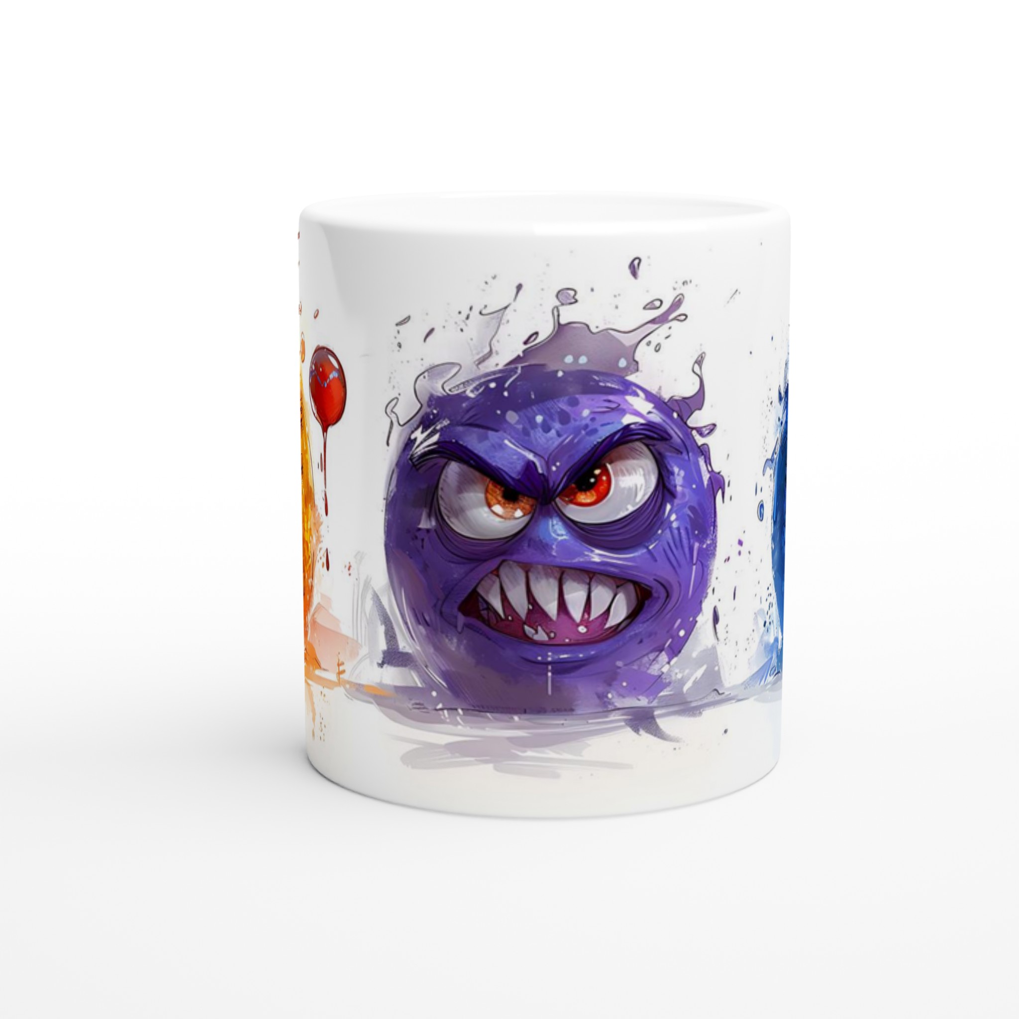 Humörig Monster Mugg – Uttrycksfull 11oz Keramikmugg i ditt Val av Färg! 9 c5537538-3d5b-4396-aa31-d2de5493ca92