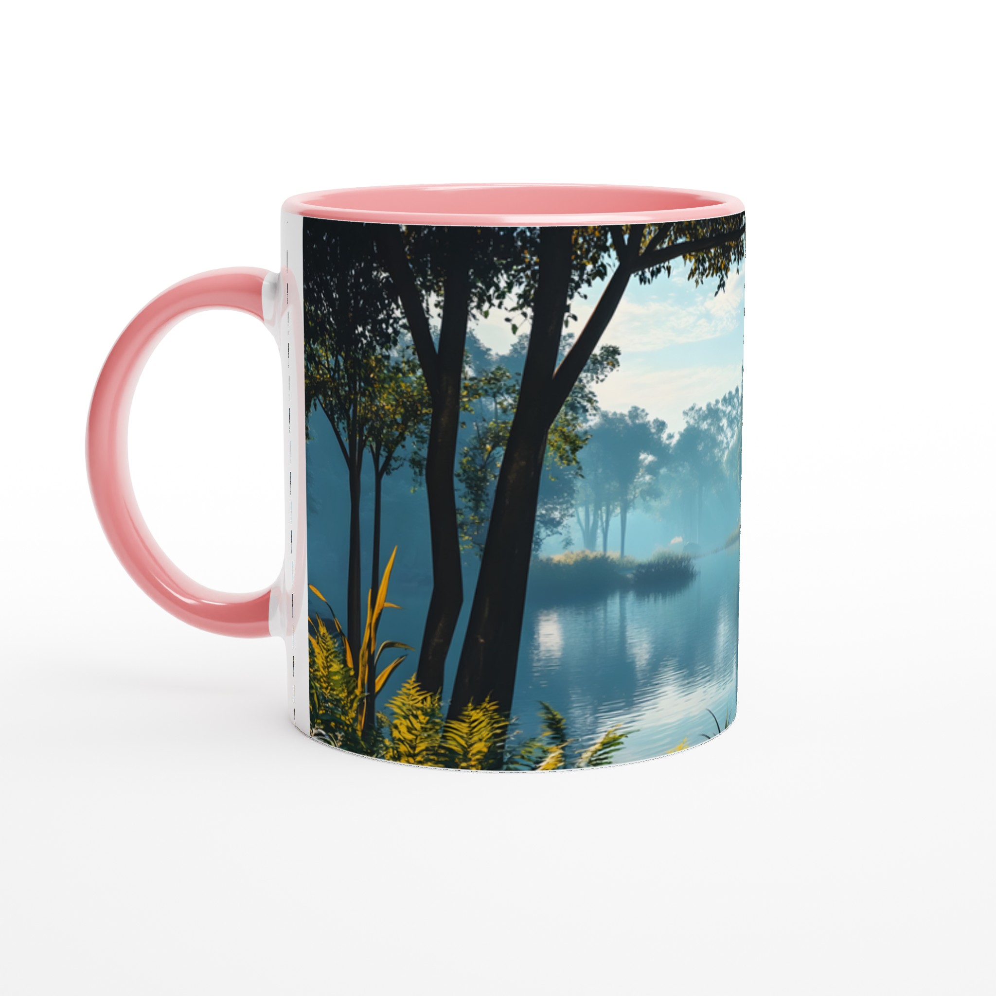 Giraffe vid Morgonsjön – En Fridfull 11oz Keramikmugg i ditt Val av Färg 6 c579b1c3-8db8-41c7-9b4c-18db667f9722