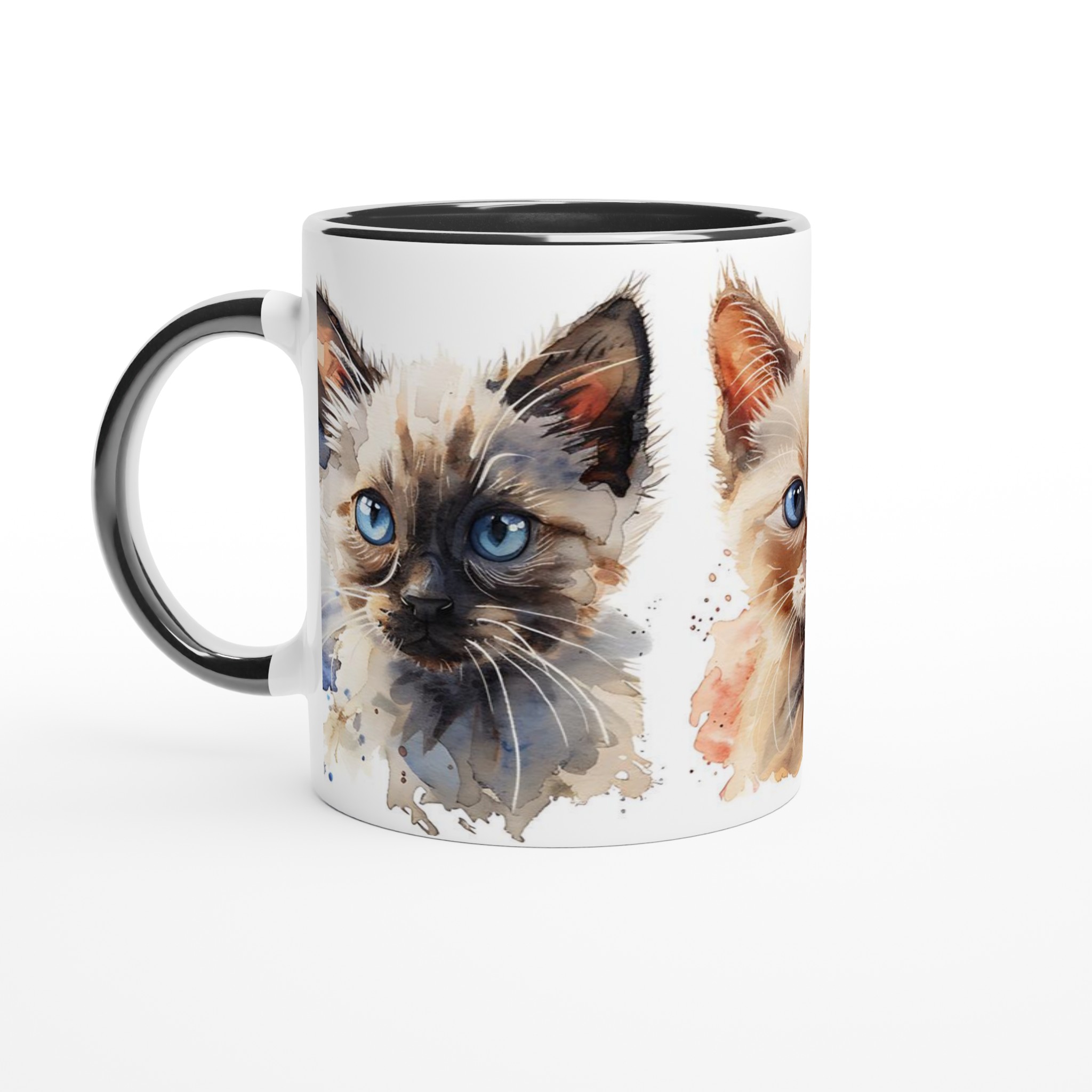 Akvarell Kattungemugg - Charmig 11oz Keramikmugg i Valfri Färg 7 c5b2bc69-a311-42a2-888c-d58eb65eb9a6