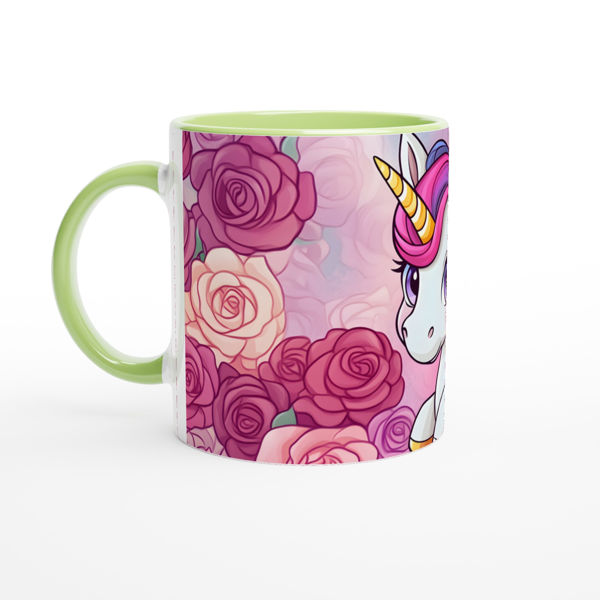 Magisk Enhörningsmugg - Förgyll Din Vardag med Rosa Rosor & Fantasi! 3 c5efa9df-cbcc-4445-b086-82a36c1a6c08