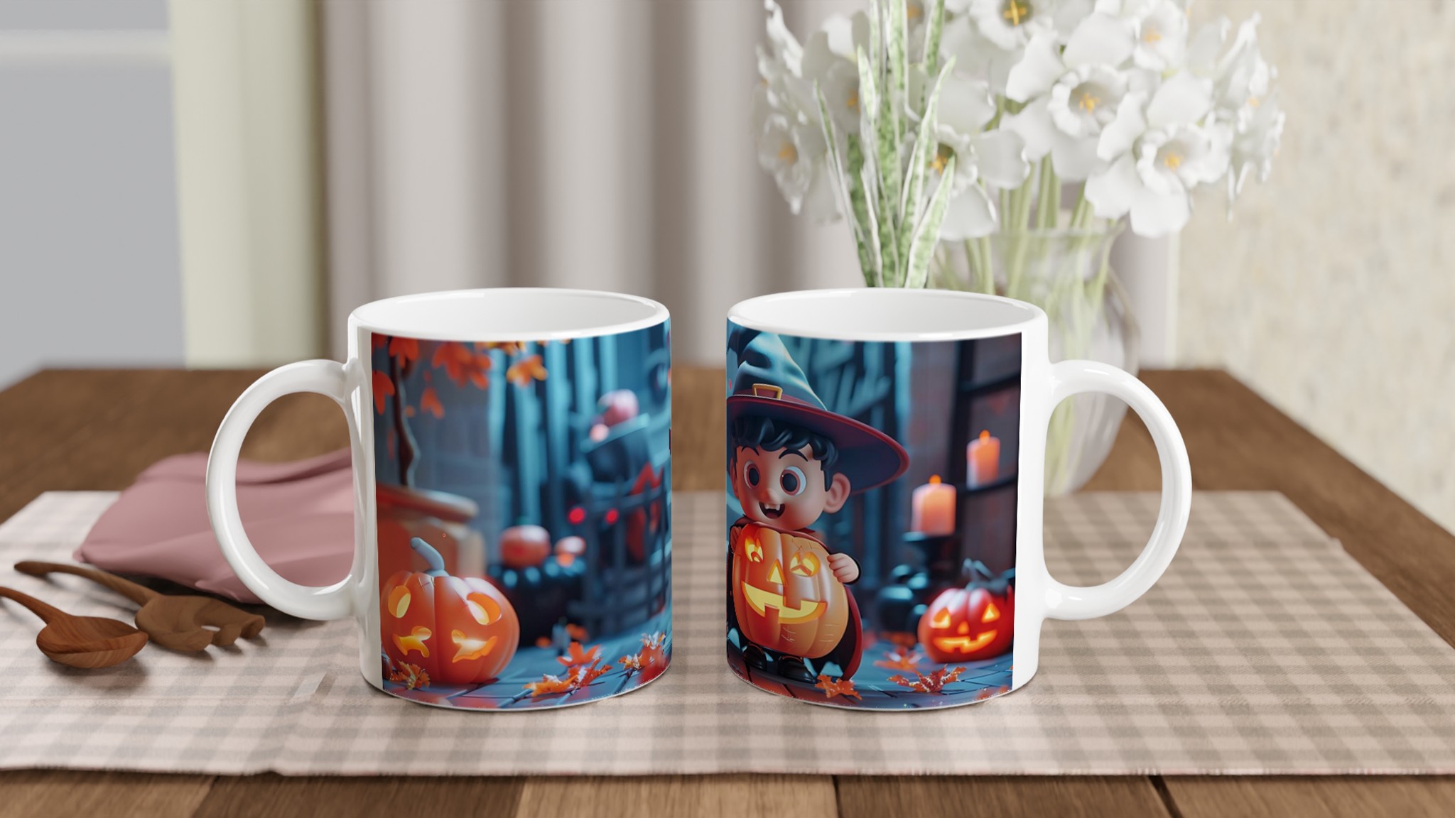 Söt Halloween Mugg med Pumpa & Trolldesign – Välj Din Färg! 10 c5f18b80-595b-4e6b-9726-fcc851b3cfb8