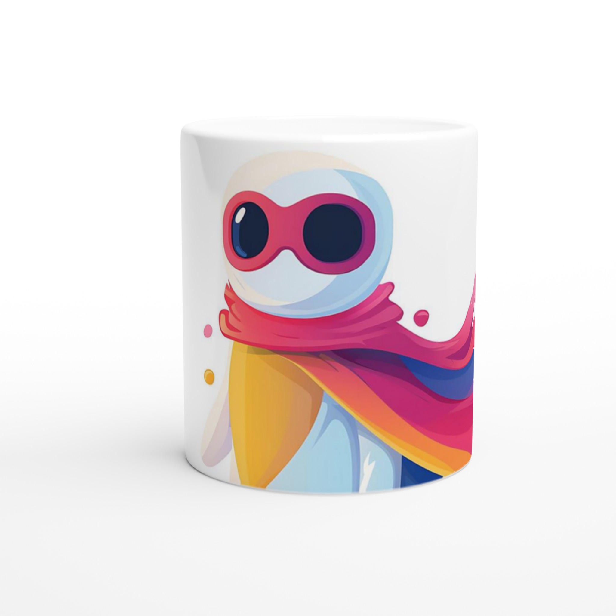 Superhjältemugg: Vit 11oz Keramikmugg med Valfri Färg för din Morgonkaffe! 8 c6342736-0521-4960-8fc7-413214909e2e