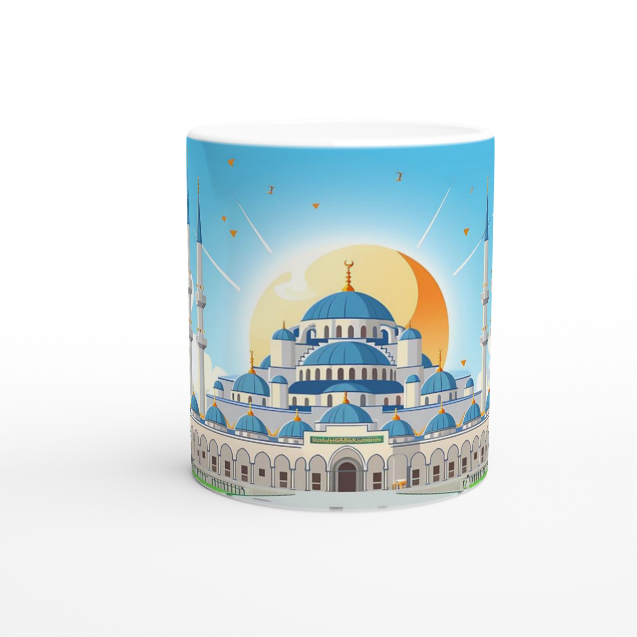 Blå Moské Inspirerad Keramikmugg – En bit av Istanbul i varje klunk, tillgänglig i 7 livfulla färger! 8 c669bc06-39dc-44cd-afb0-505d9f989b41