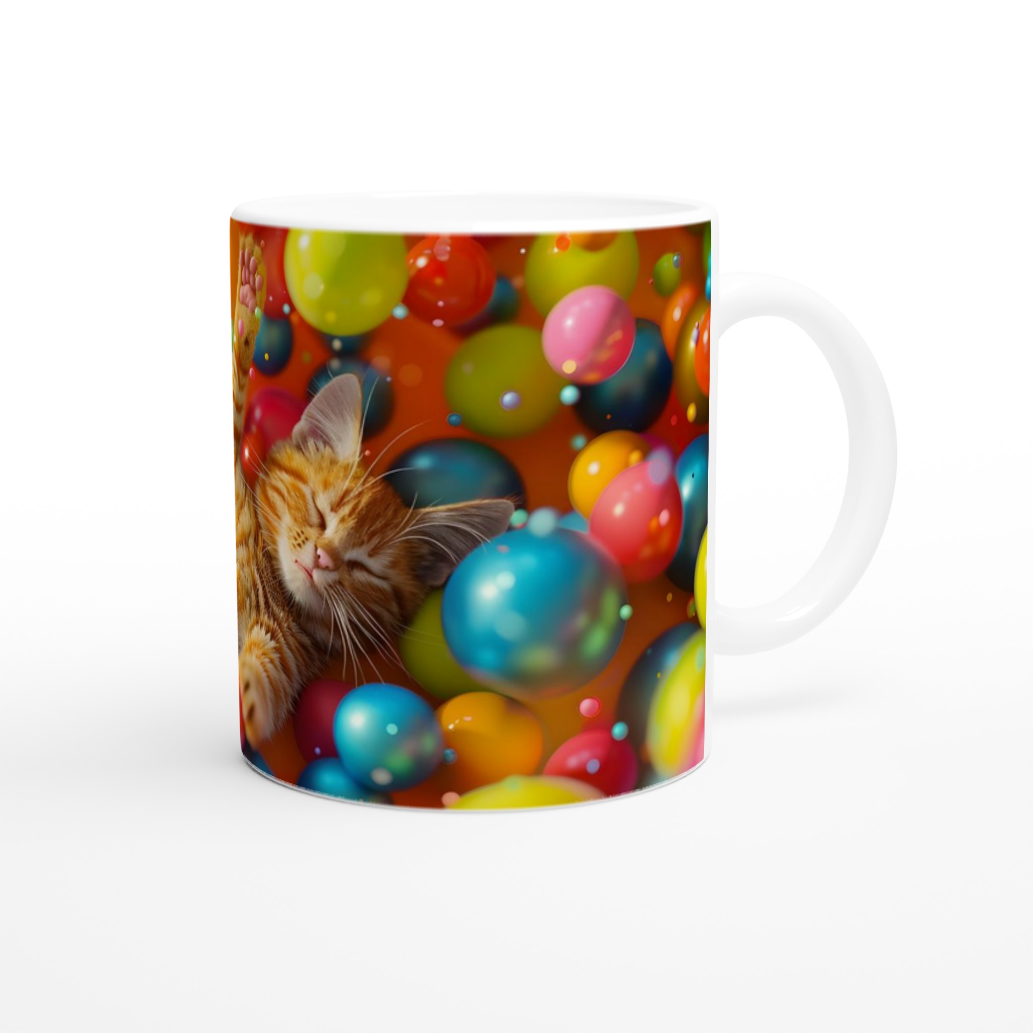 Färgglad Kattdröm 11oz Keramikmugg – Din Dagligen Dos av Glädje i Flera Färgval 9 c68f0a61-4548-4a82-9242-9cdc6fe54a55