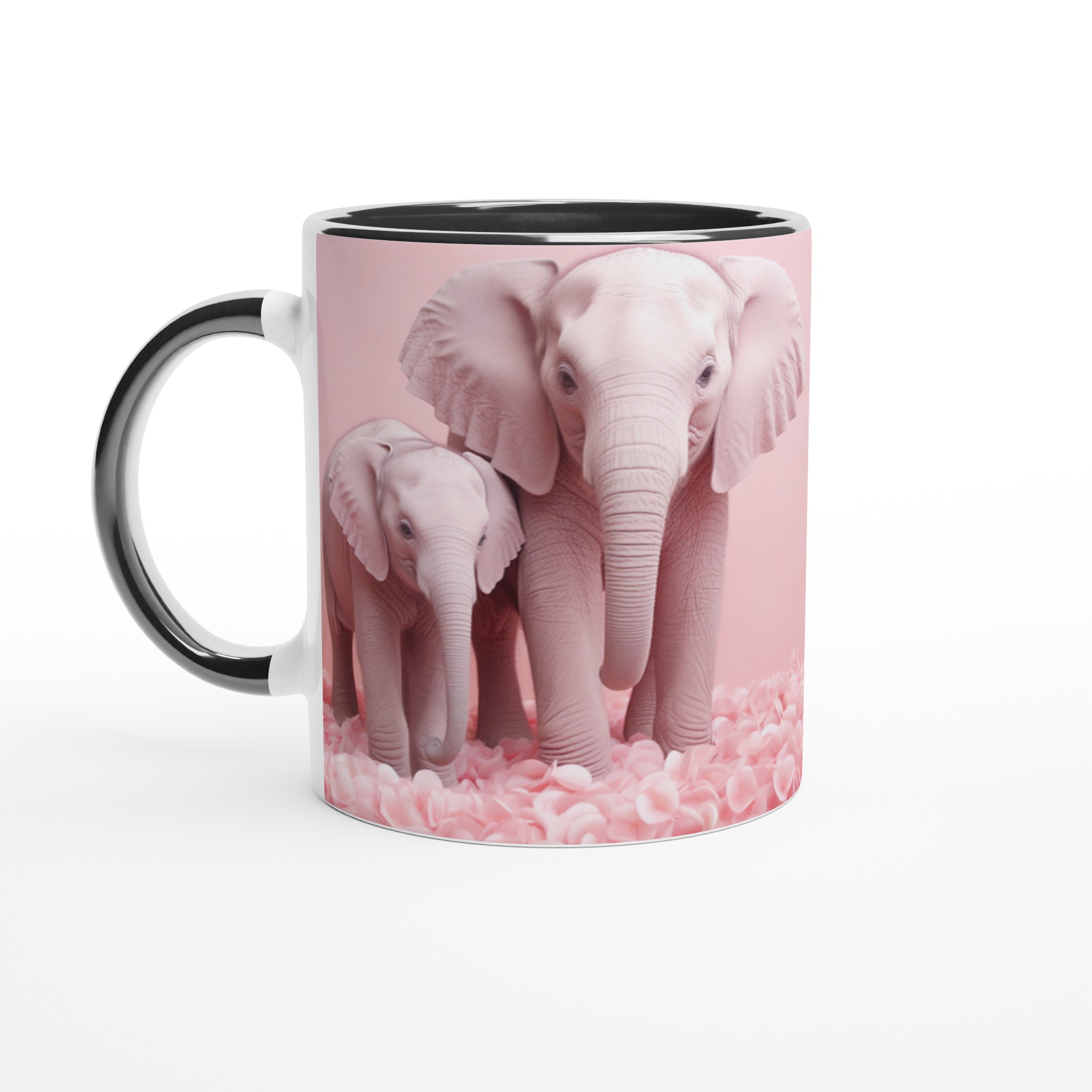 Rosa Elefant-Dröm 11oz Keramisk Mugg – Personlig Design i Valfri Färg 7 c6adb184-2fe6-4d0d-920e-58f4ecf49355
