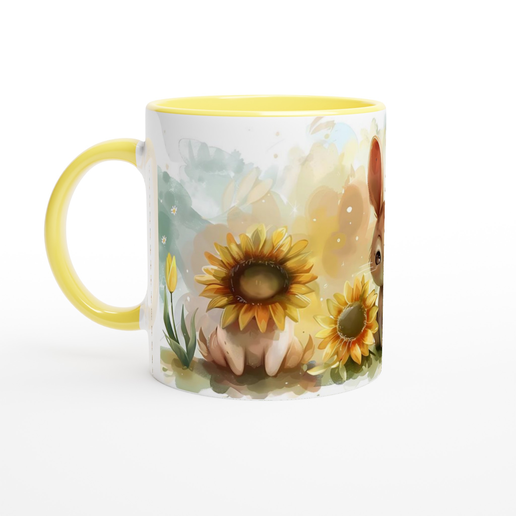 Påskharar & Vårblommor Keramisk Mugg – Charmig 11oz Present i Åtta Färger 5 c7d410f3-6e29-4e0c-a437-263e71989280