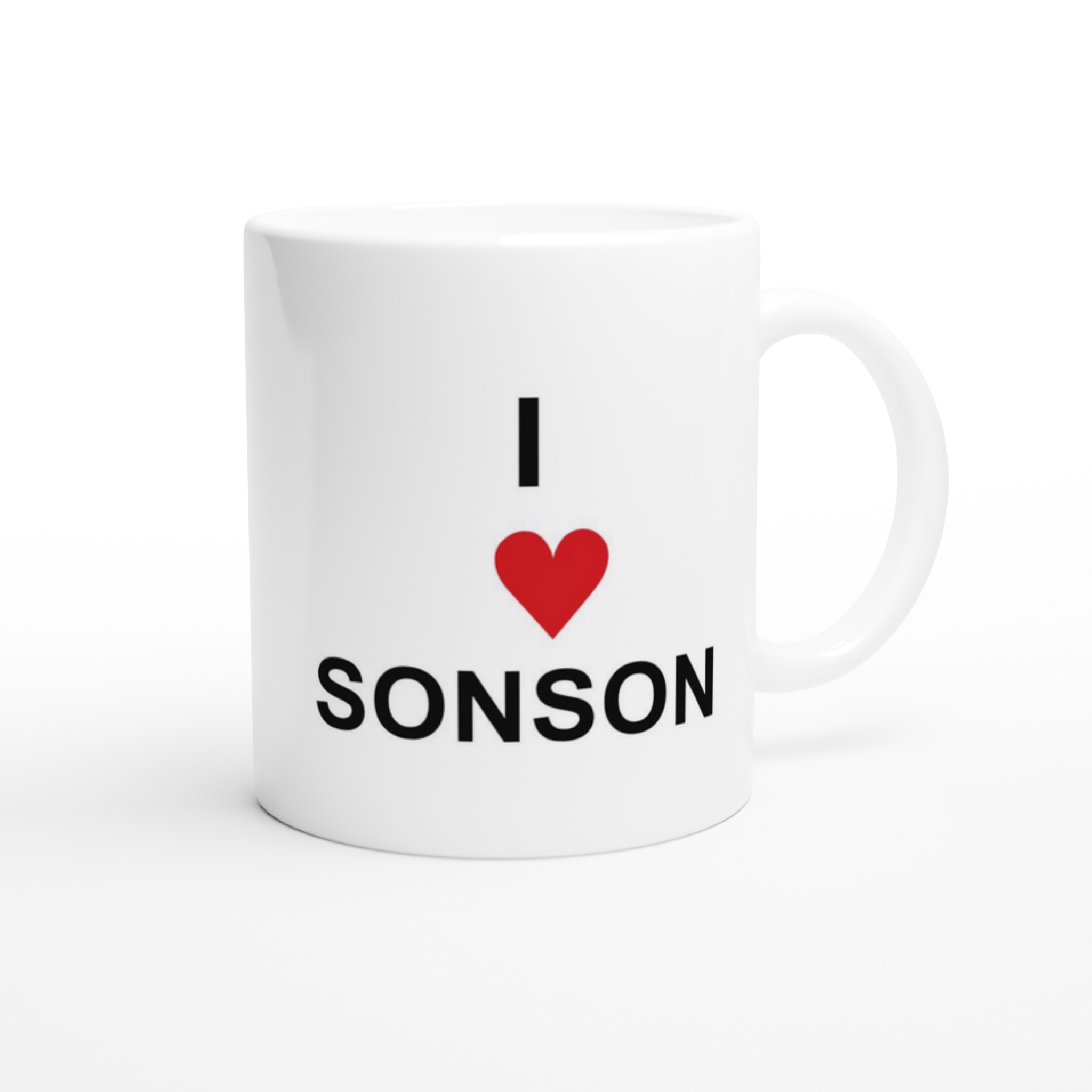 I Love Sonson Mugg – Personlig 11oz Keramisk Mugg i Valfri Färg för Kafeälskare & Presenter 9 c7d55936-4f99-4bd7-ac0d-9ea1741d4545