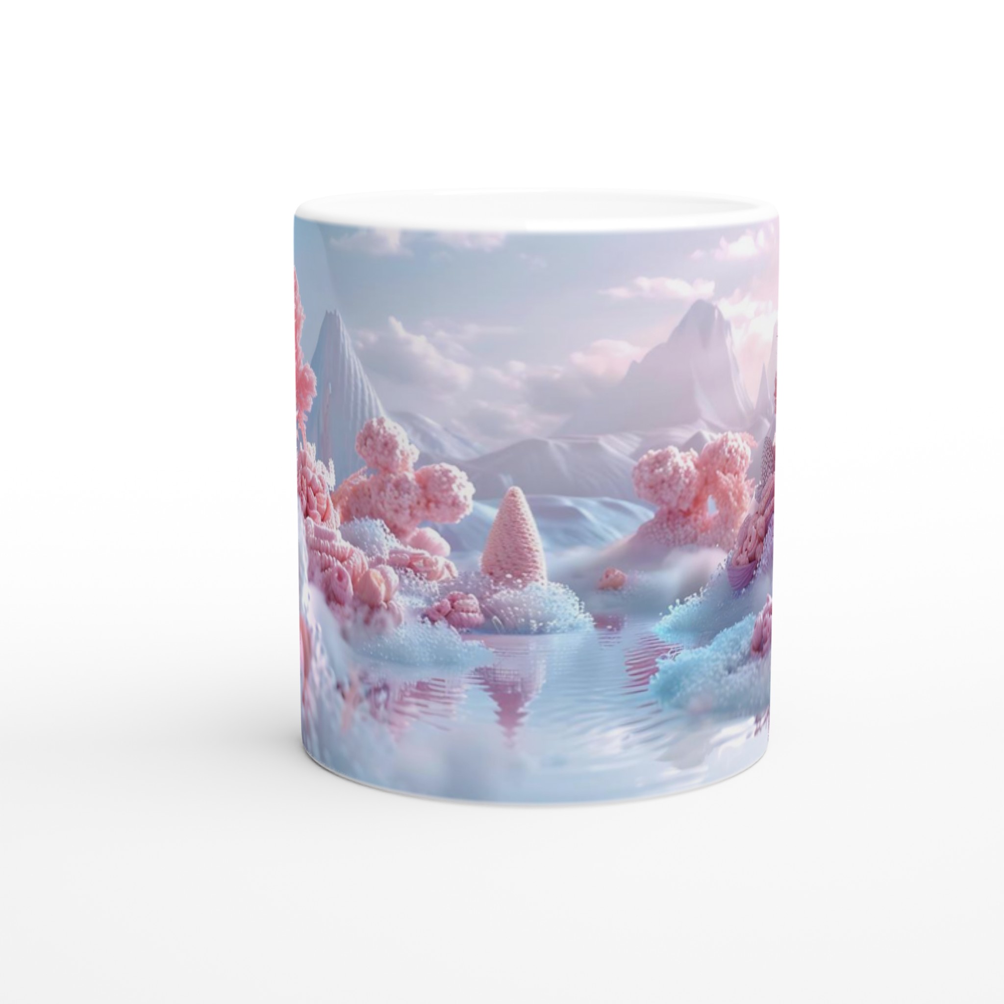 Magisk Rosa Sockervärld 11oz Keramikmugg – Din Kaffestund i Pastellfärger 8 c8006105-64c6-495a-bc5b-0ec3a3701a98