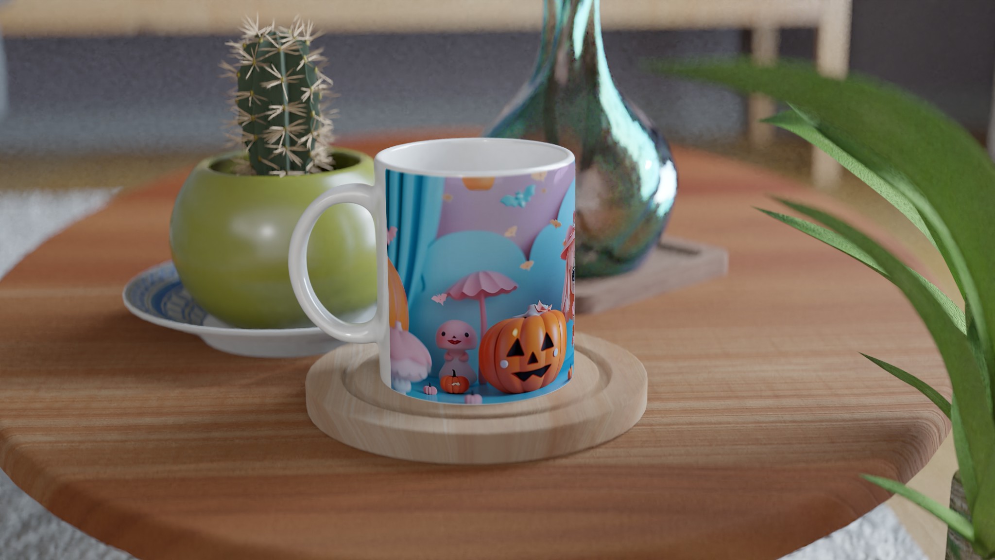 Pastel Halloween Mugg – Söta Pumpa- och Häxmotiv i 11oz Keramik, Välj Bland 7 Färgstarka Nyanser! 9 c83850d7-5fdf-49f8-b3f5-edc297dd3303