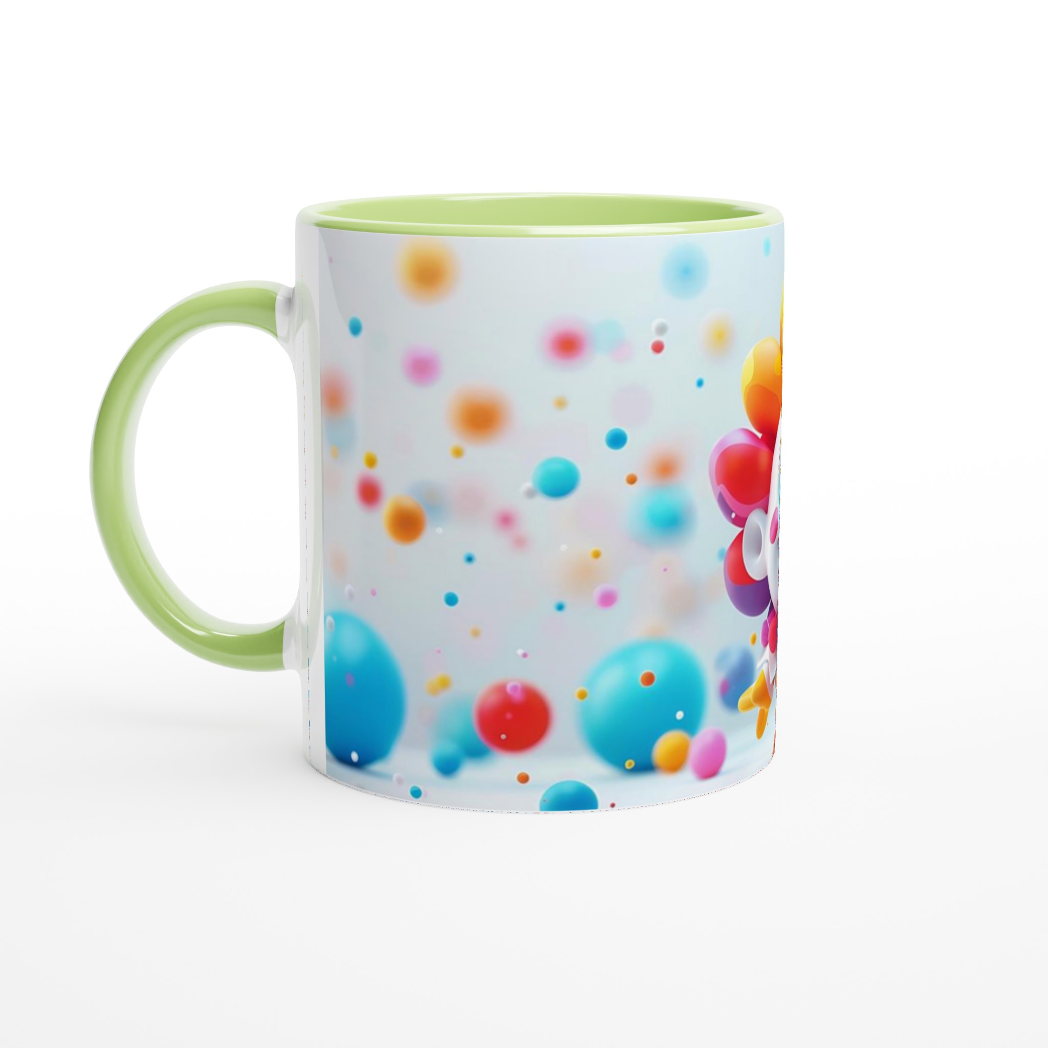 Glad clownmug – färgglad 11oz keramikmugg för lekfulla stunder i ditt val av sju livfulla färger 3 c87a4f4a-e065-4dd4-8789-4e13f0214c61