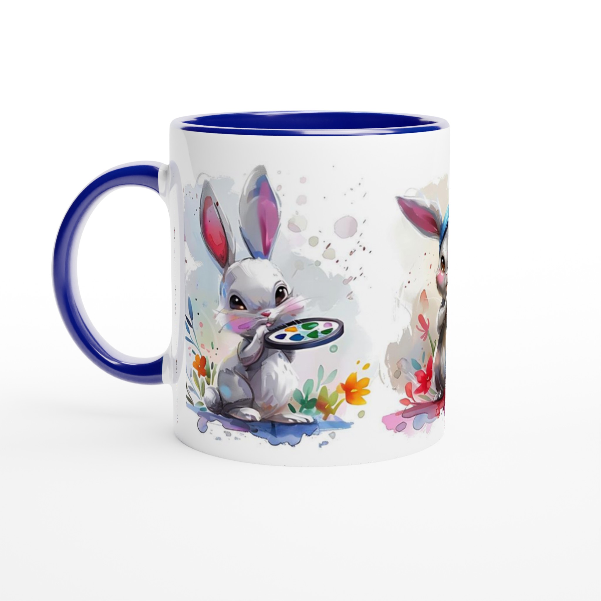 Konstnärliga Kaniner Keramikmugg – Charmig Akvarelldesign för Kaffe & Te i Flera Färger 4 c8e99bcc-933f-49a3-b937-7d3d7ae046fd