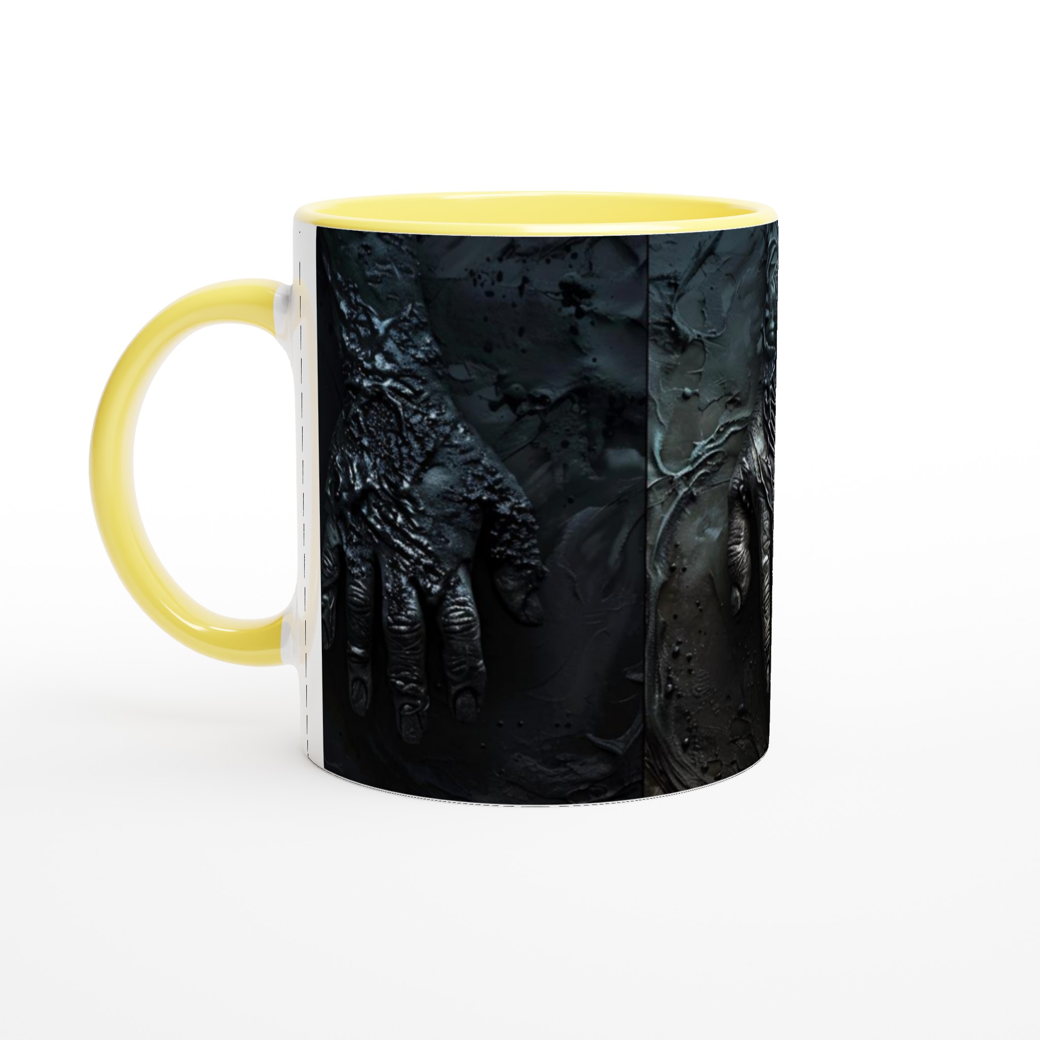 Abstrakt Mörk Energi Keramisk Mugg - 11oz Konstnärlig Design i Valfri Färg 5 c8ff3a72-f268-49a8-b8ee-be5d4d909ebf