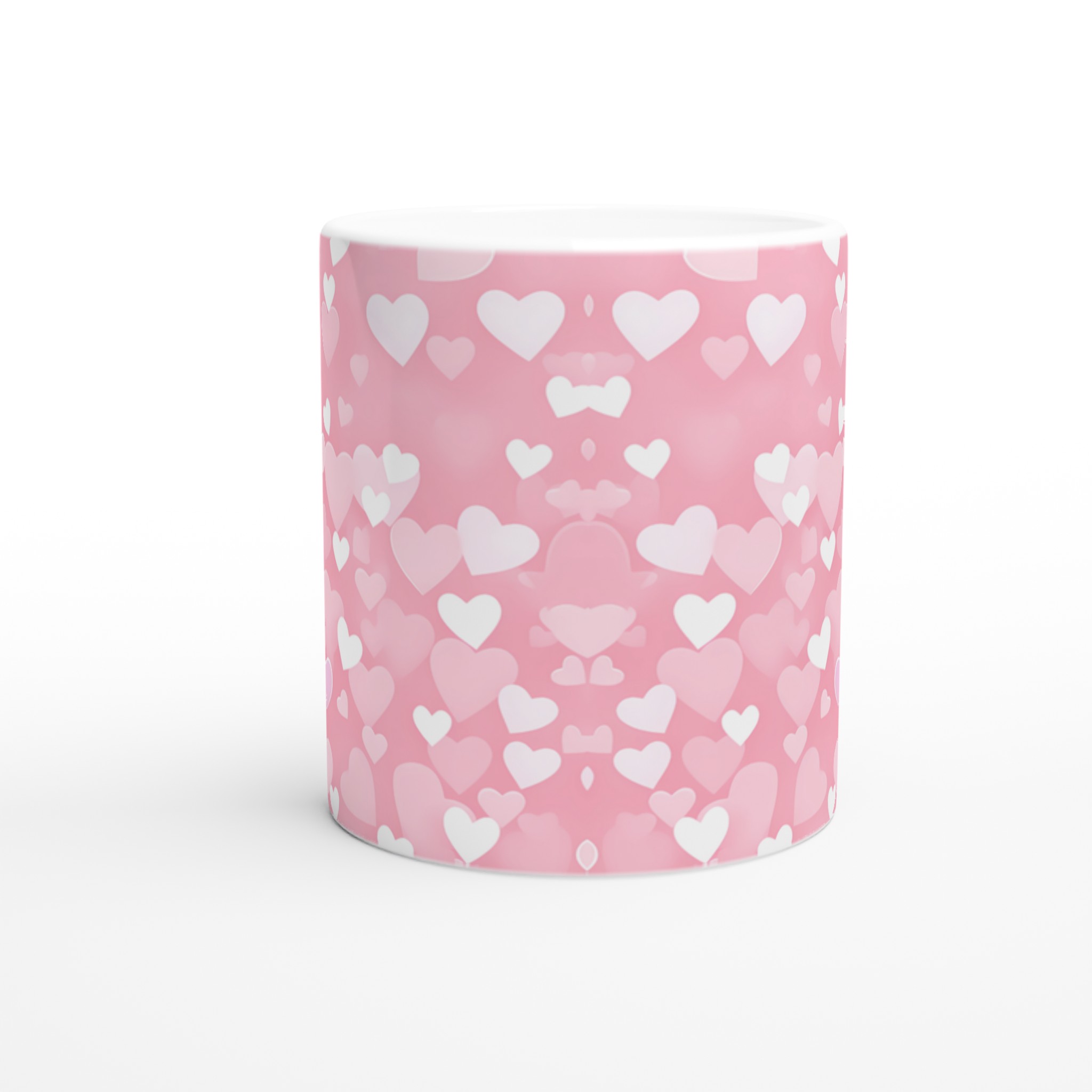 Rosa Kärlekshjärta Mugg - Romantisk Keramisk Mugg för Kaffe & Te i Flera Färger 8 c92b5fb1-027b-4350-ab56-fdb8398ca66d