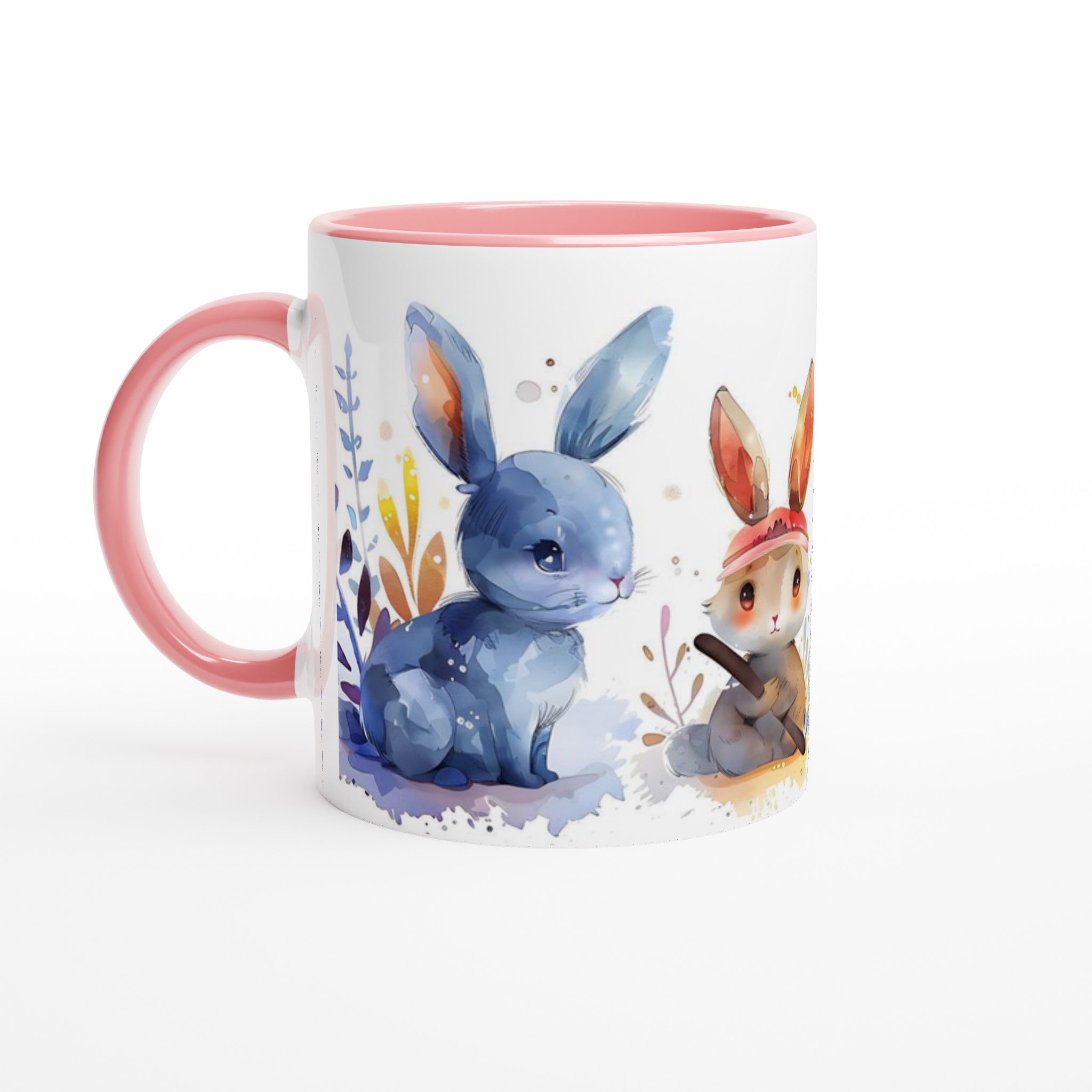 Söta Akvarellkaniner Mugg – 11oz Keramisk Kaffekopp i Flera Färger 6 c938e93a-6e7d-4a6c-8359-56fefae579bb