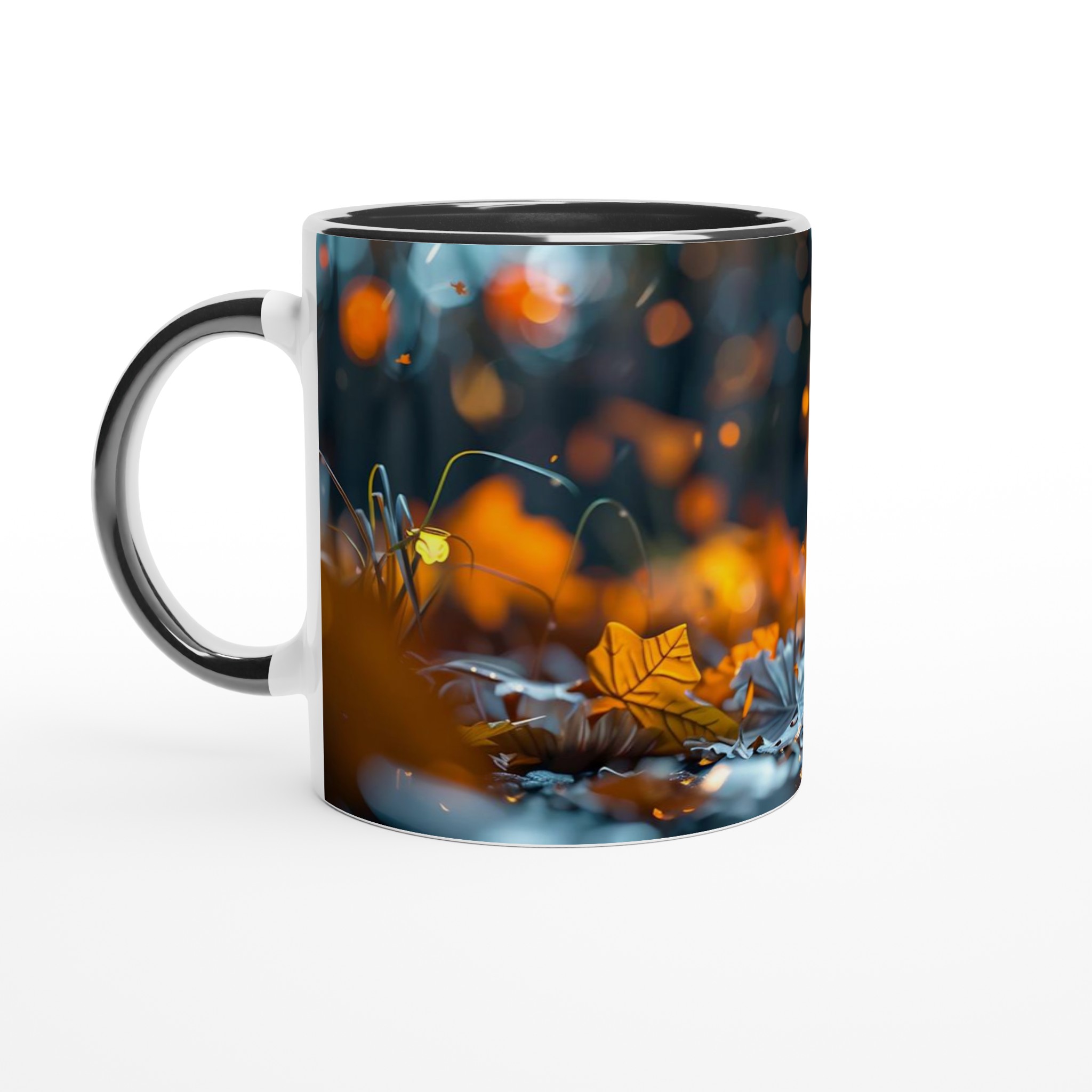 Spooky-Söt Halloween Mugg – Svart Katt & Pumpalykta Keramikmugg i ditt val av 7 färger 2 ca072695-25b2-4423-9a92-8f611f92801a