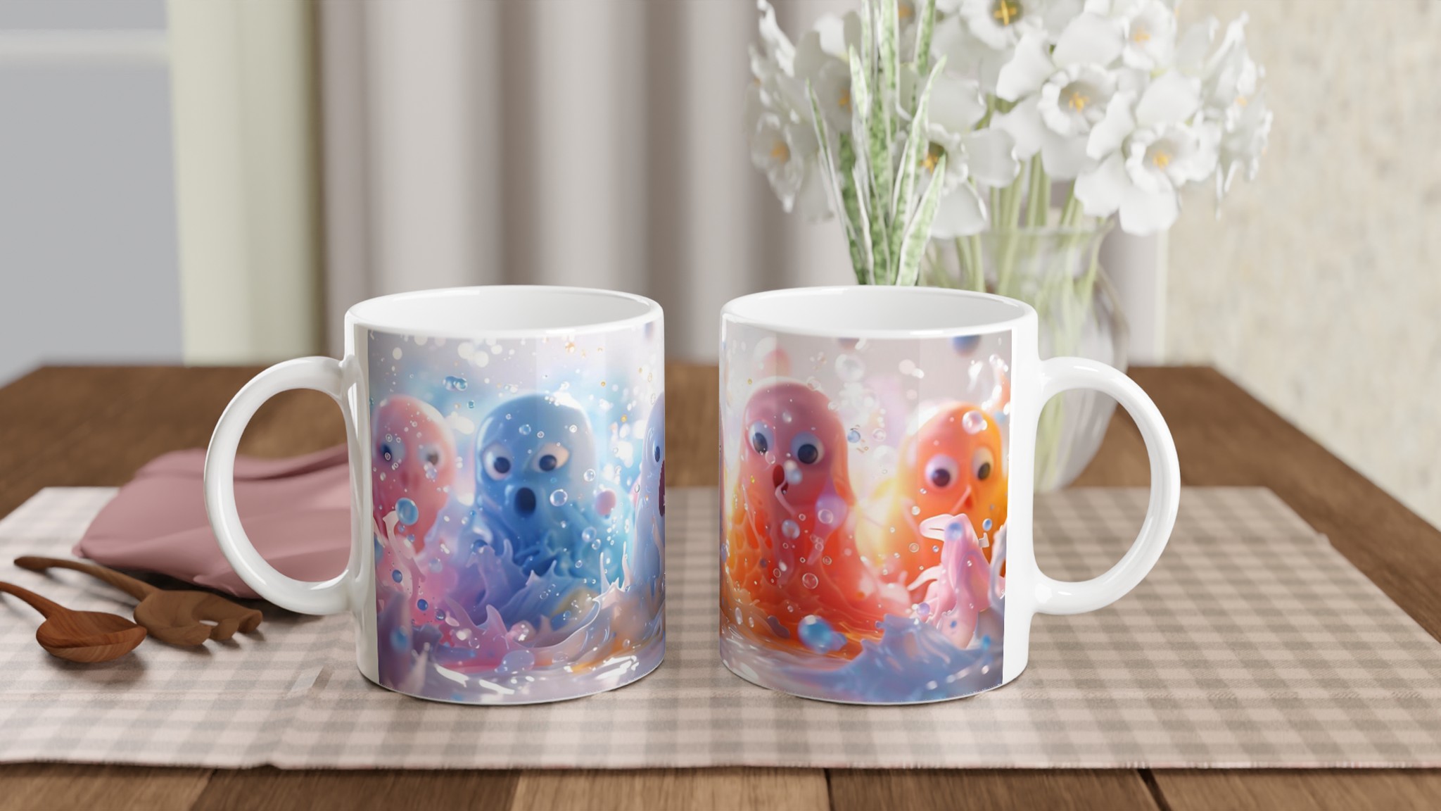 Färgsprakande Kuddmonster-Mugg – 11oz Keramisk Mugg i Valfri Färg för En Lekfull Kaffestund 10 ca84e1eb-ba8d-4334-a664-08ddf5060c60