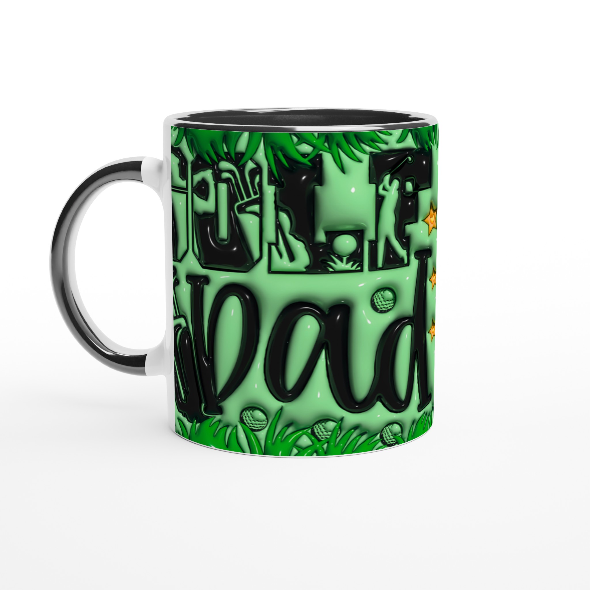"Golf Dad" Keramisk Mugg – Den Perfekta Presenten för Golffantasten i Ditt Liv, Finns i 7 Färgglada Nyanser! 7 ca9afa96-12b1-4532-9ba5-ec25e7968c0a