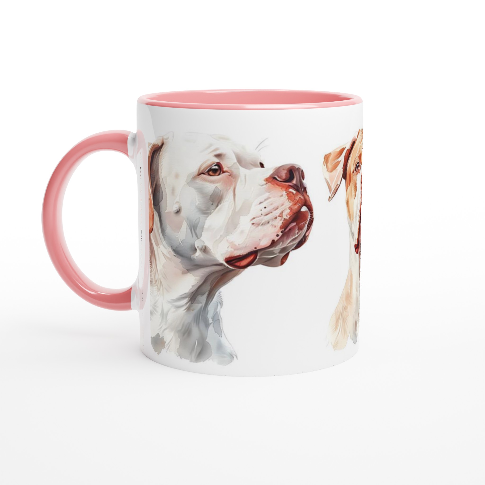 Vacker Målning av Bulldog - 11oz Keramikmugg i ditt val av 7 färger 4 cb7f061e-6cea-44ec-8b72-edac556d2b7a