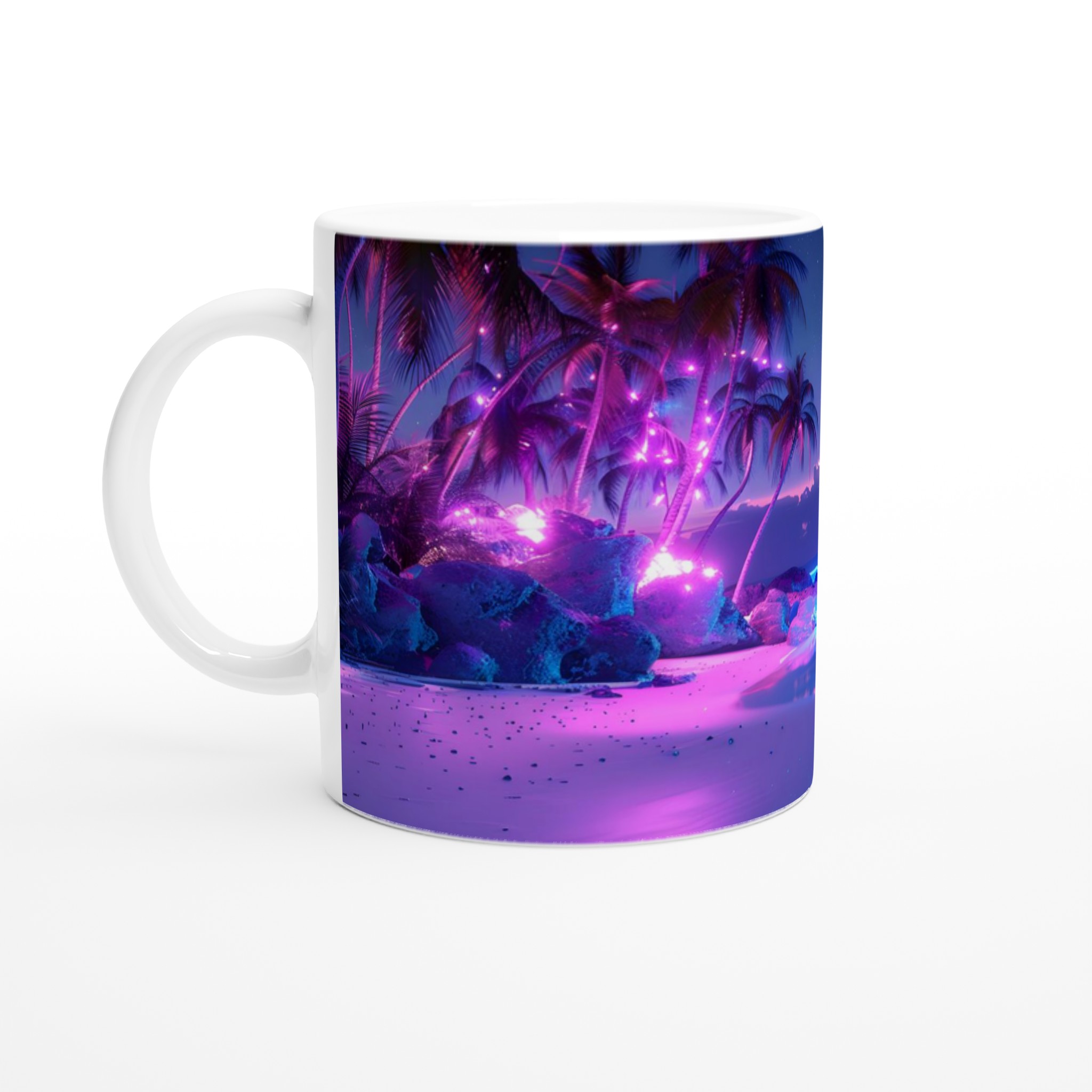Neon Sunset Beach Kaffemugg – Fånga Magin i Varje Klunk, Välj Din Favoritfärg! 1 cba07595-7a73-4ce4-a4fd-3ea3d621ce97