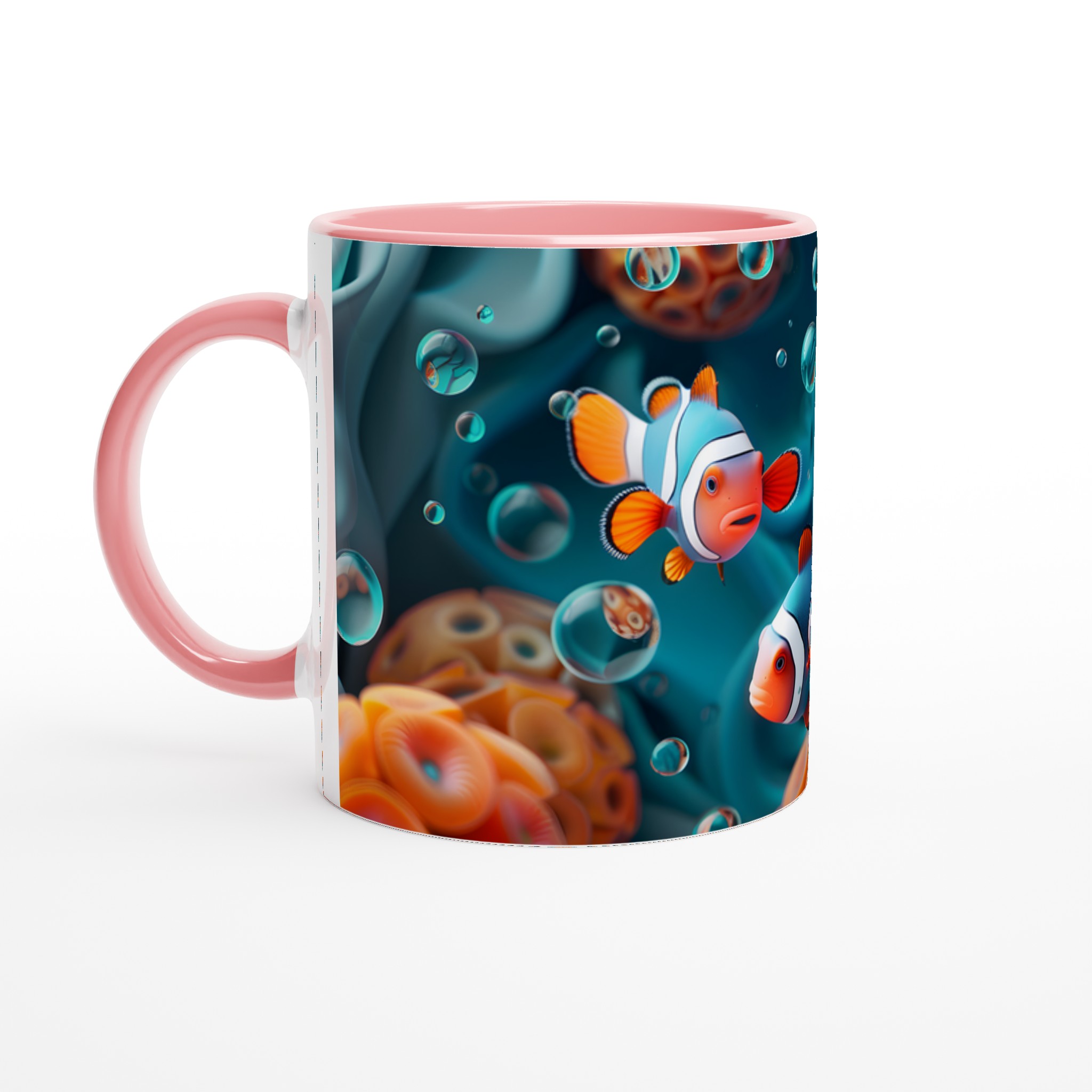 Marin Dröm 11oz Keramisk Mugg – Färgglad Klovfisk Design i Flera Färger 6 cbb53721-d9c0-4b6a-996c-a32616f565e0