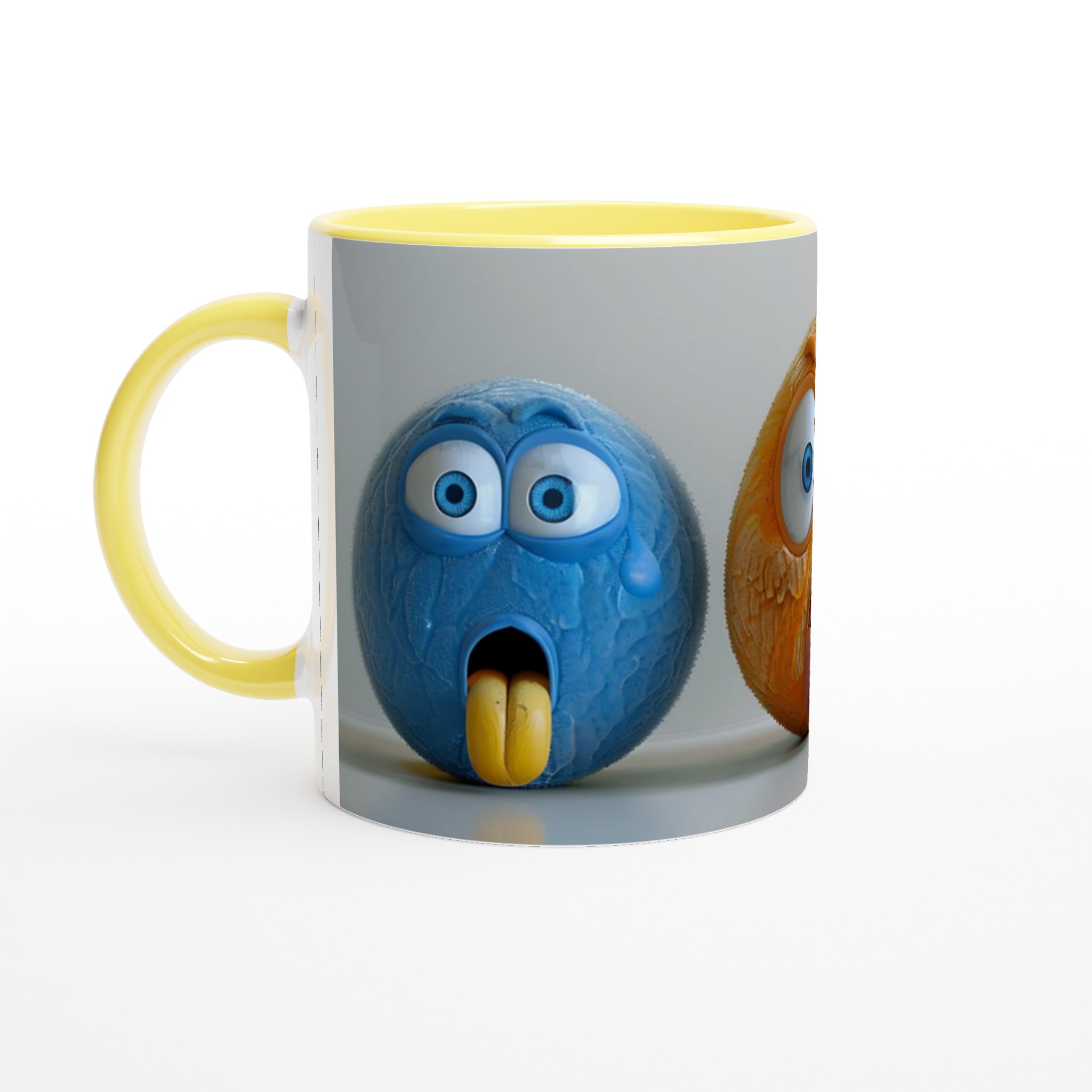 Humoristiska Emoji-Muggar – Uttrycksfull 11oz Keramikmugg i Flera Färger 3 cbdeb747-ccfa-4880-b76c-d5c4c3613103