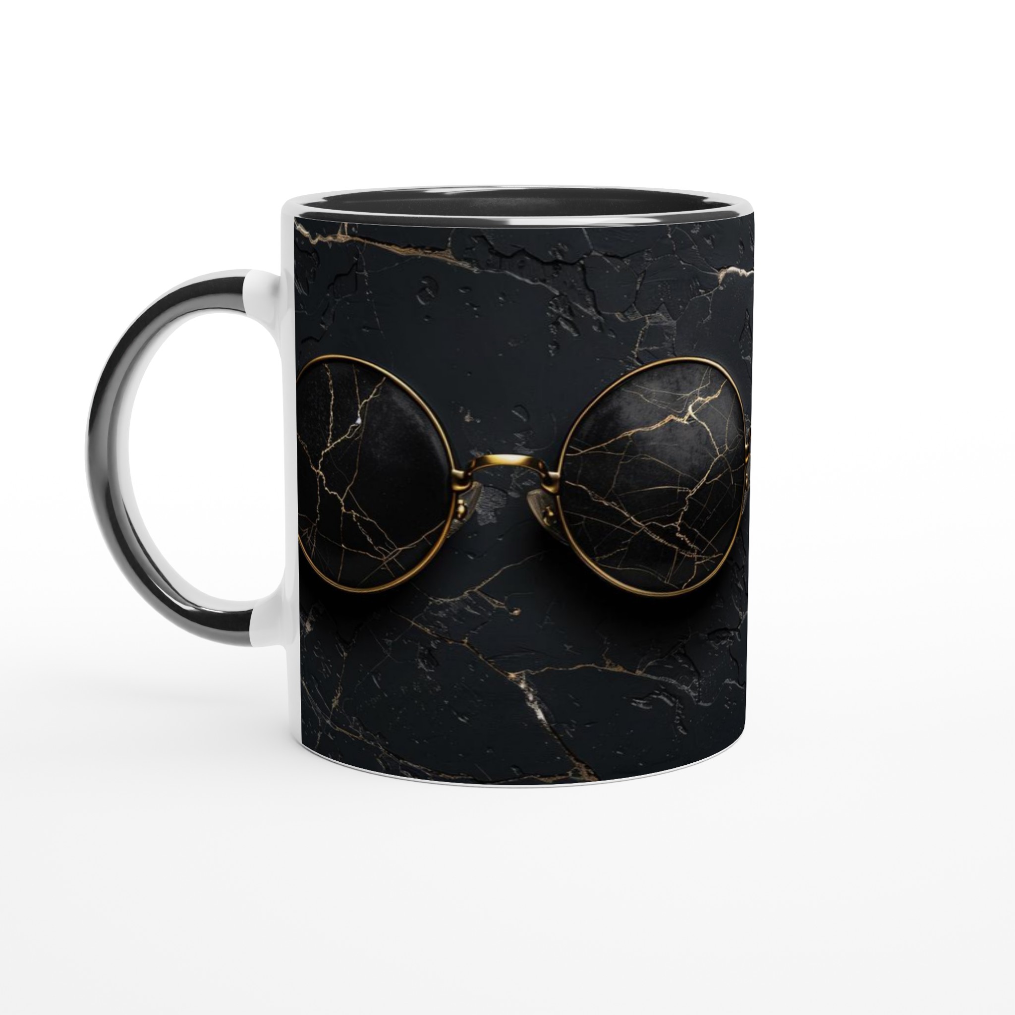 Vit 11oz keramisk mugg med elegant svart och guldmarmor - välj din favoritfärg 7 cbe4164e-fd77-4e1c-9e2f-5b4008cf27f3