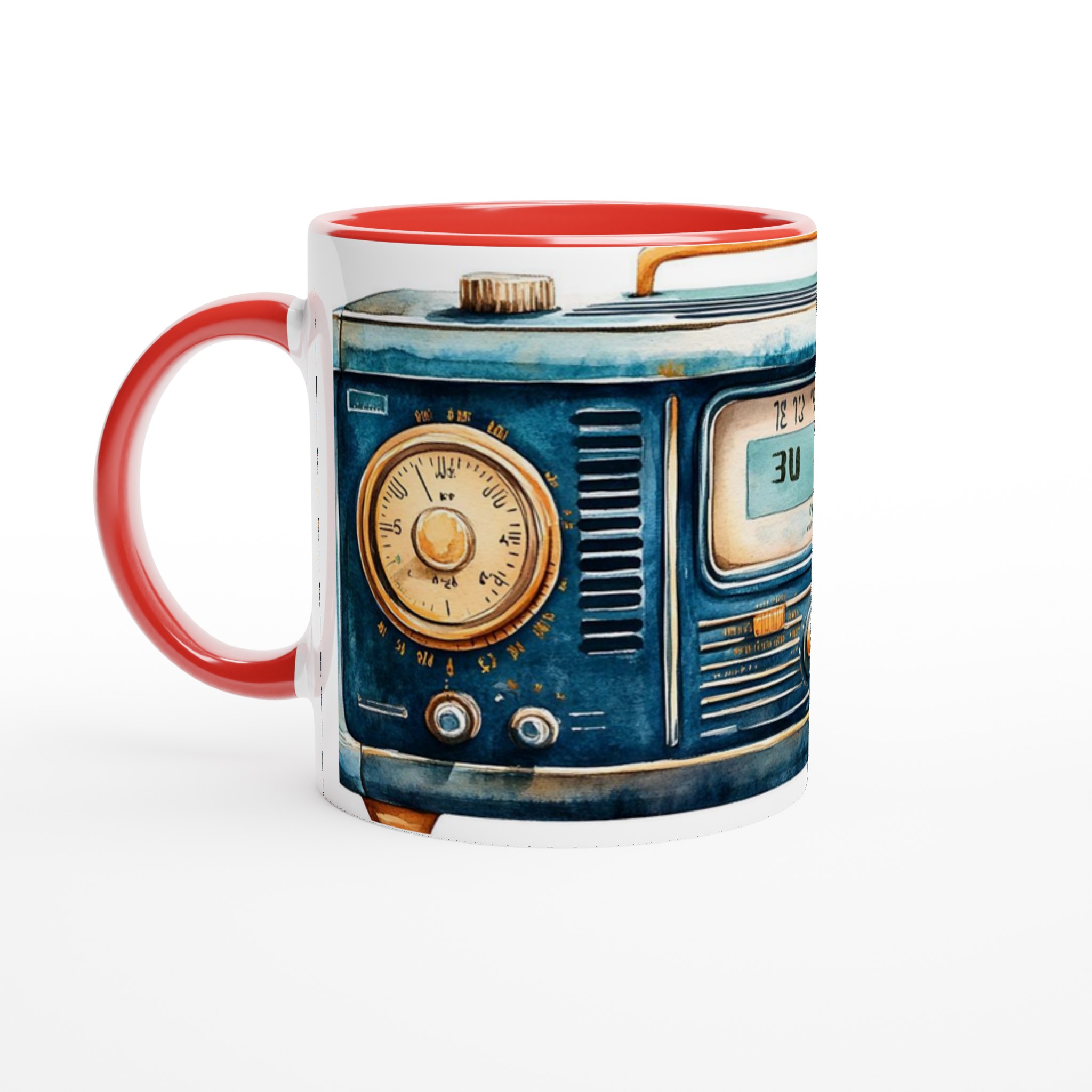 Retro Radiomugg – En Klick Nostalgi i Keramik för Kaffeälskaren, Välj bland 7 Färgstarka Nyanser 5 cc1a91f3-b5ee-41c3-b4ee-7fca7cba79f3