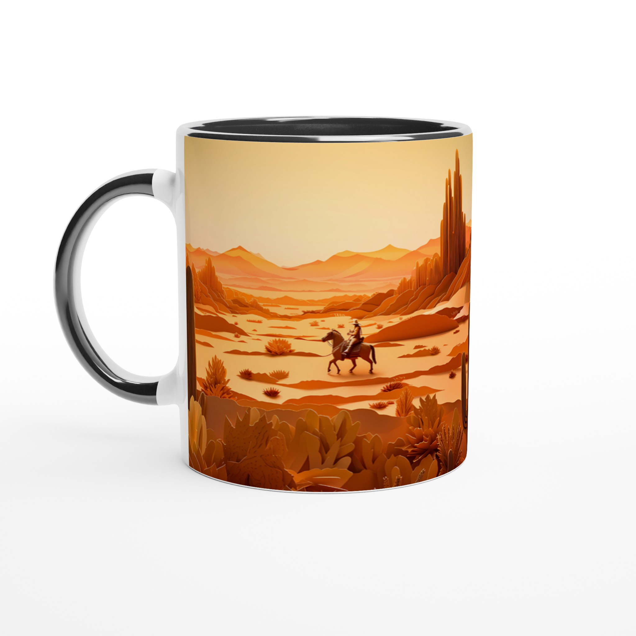 Western Horizon Keramisk Mugg - 11oz Kaffe, Te, Varm Choklad i 7 Färger 7 cc726a90-1afe-45da-9a4c-b35a419b59f1