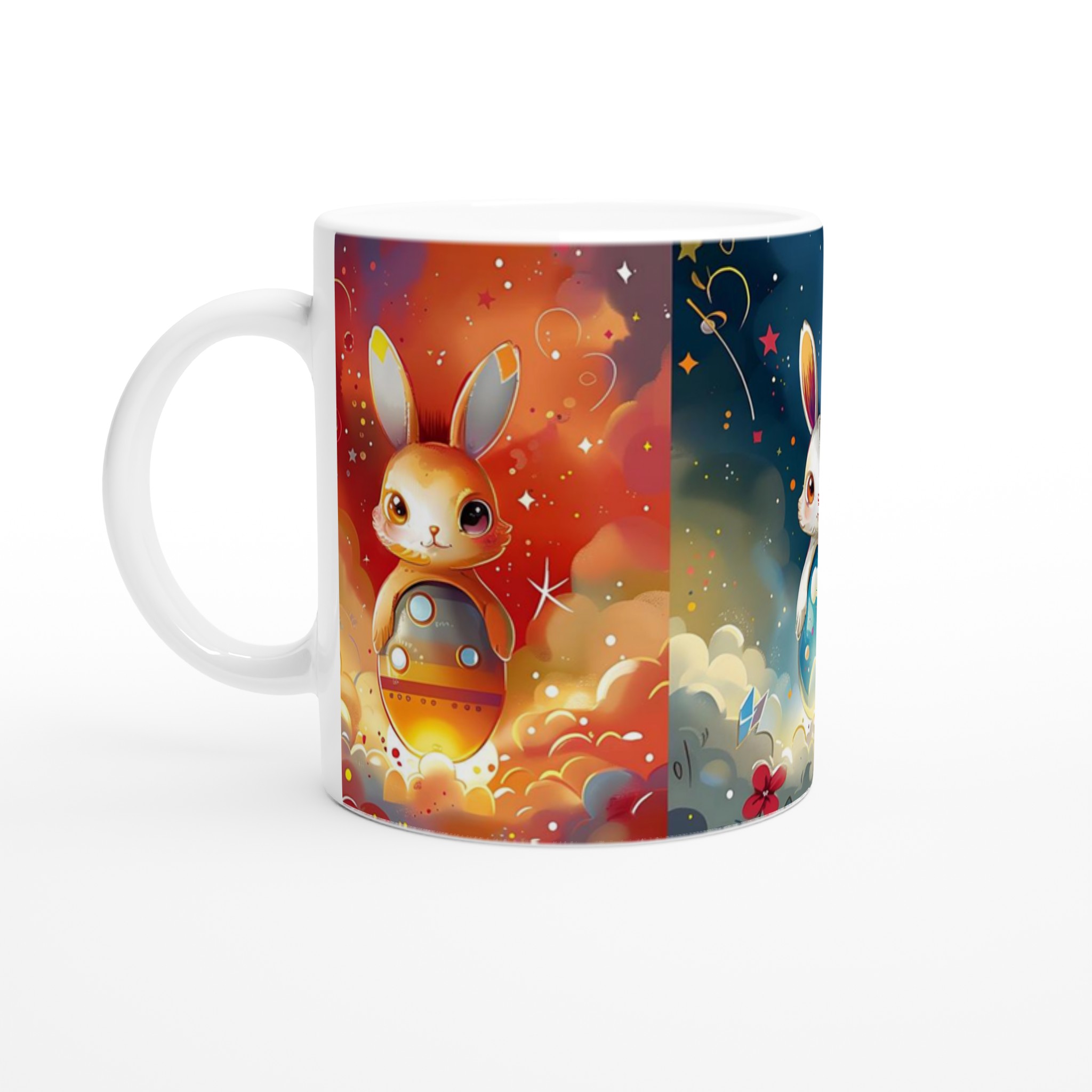 Kosmiska Kaniner Keramikmugg - Magisk 11oz Kaffemugg för Drömmare, Välj din Färg! 1 cca9c9f8-c89c-400c-8200-60e05be08b1e