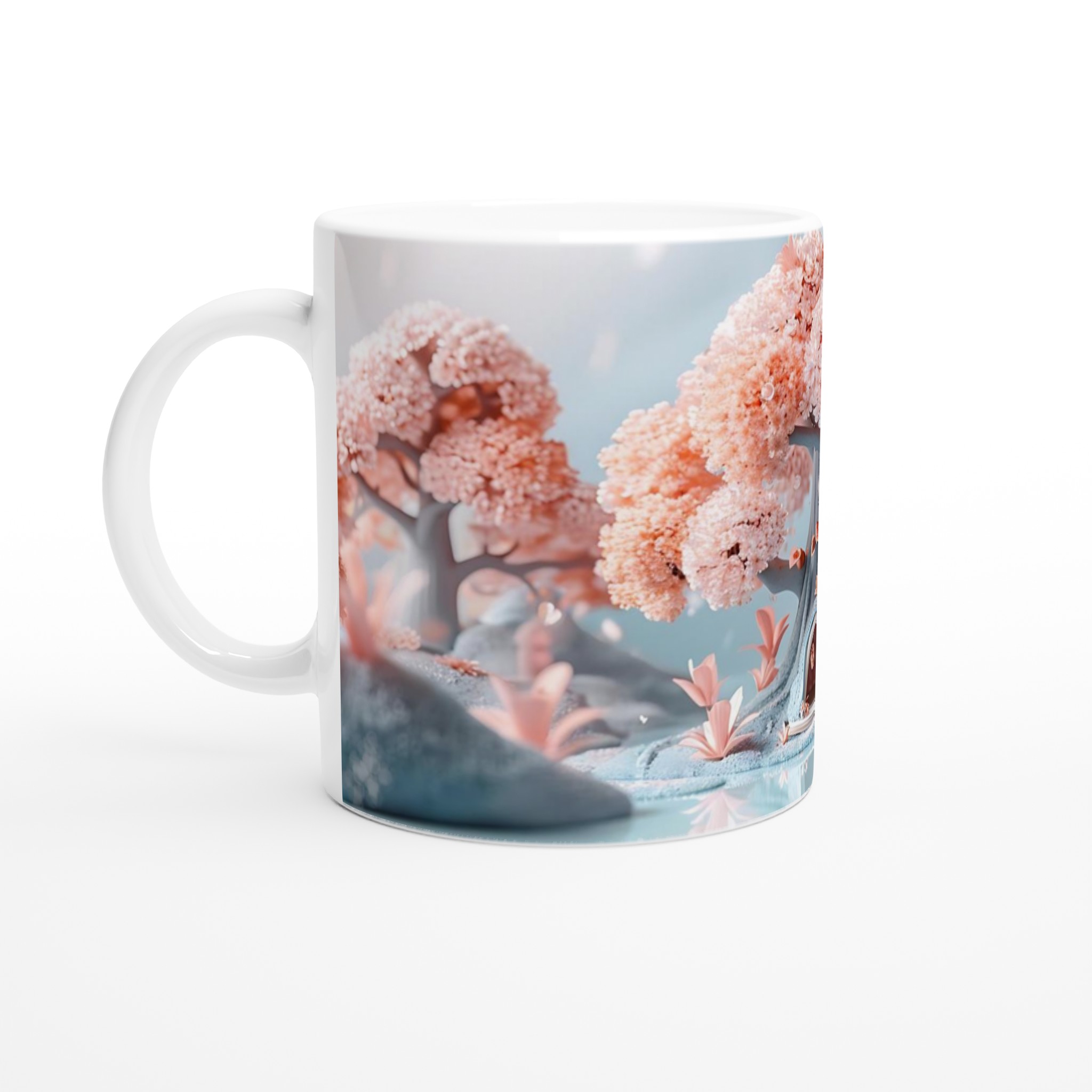 Förtrollad Trädgård: 11oz Keramisk Mugg för Magiska Morgnar – Välj bland 7 Färger! 1 ccc527de-d5ba-4092-b42d-660f78f66ae0