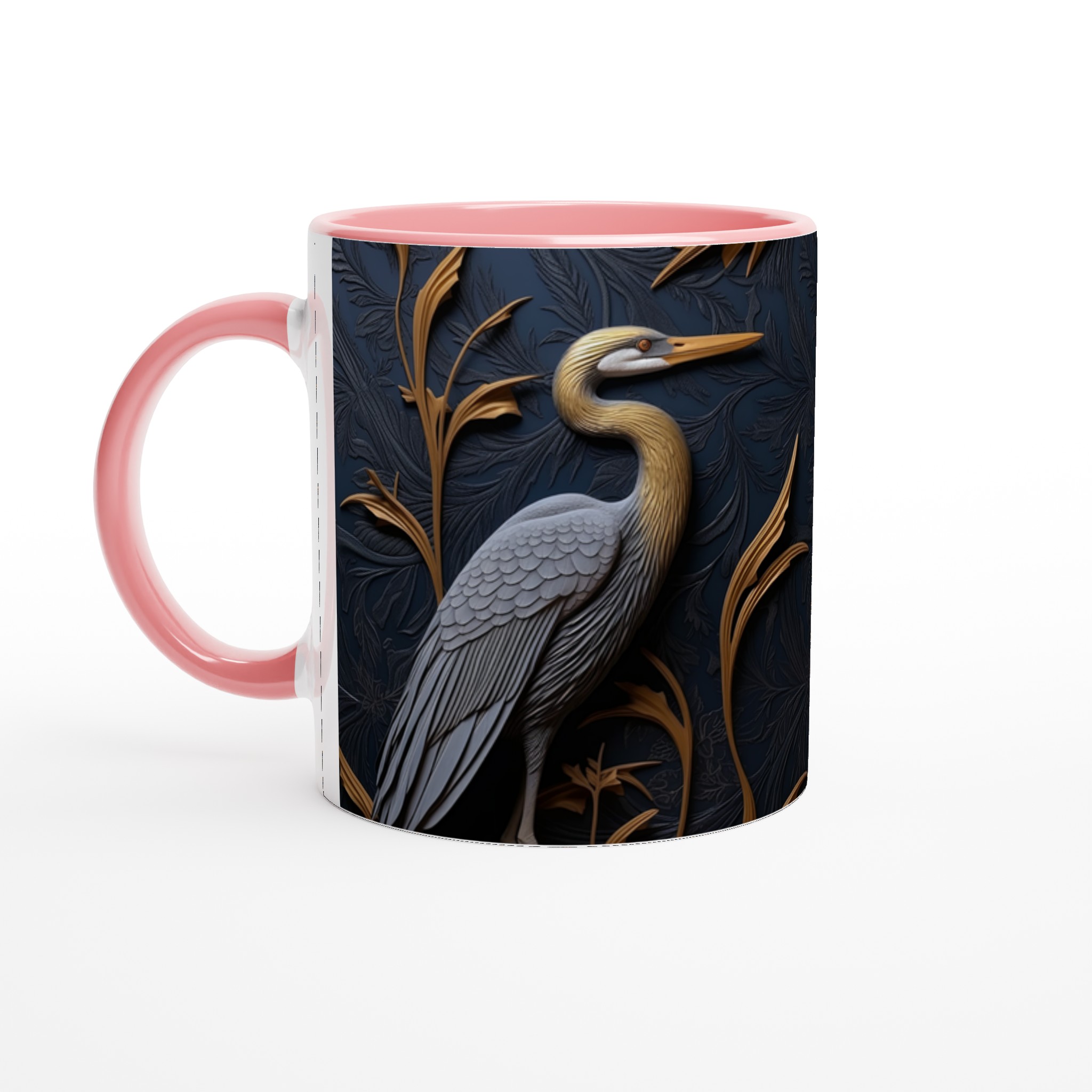 Lyxig Mugg "Svanen i Guld" – Eleganstryck, Välj Bland Flera Färger, 11oz Keramik 6 cd1f7250-88db-4432-a4bc-1fe0087925fc