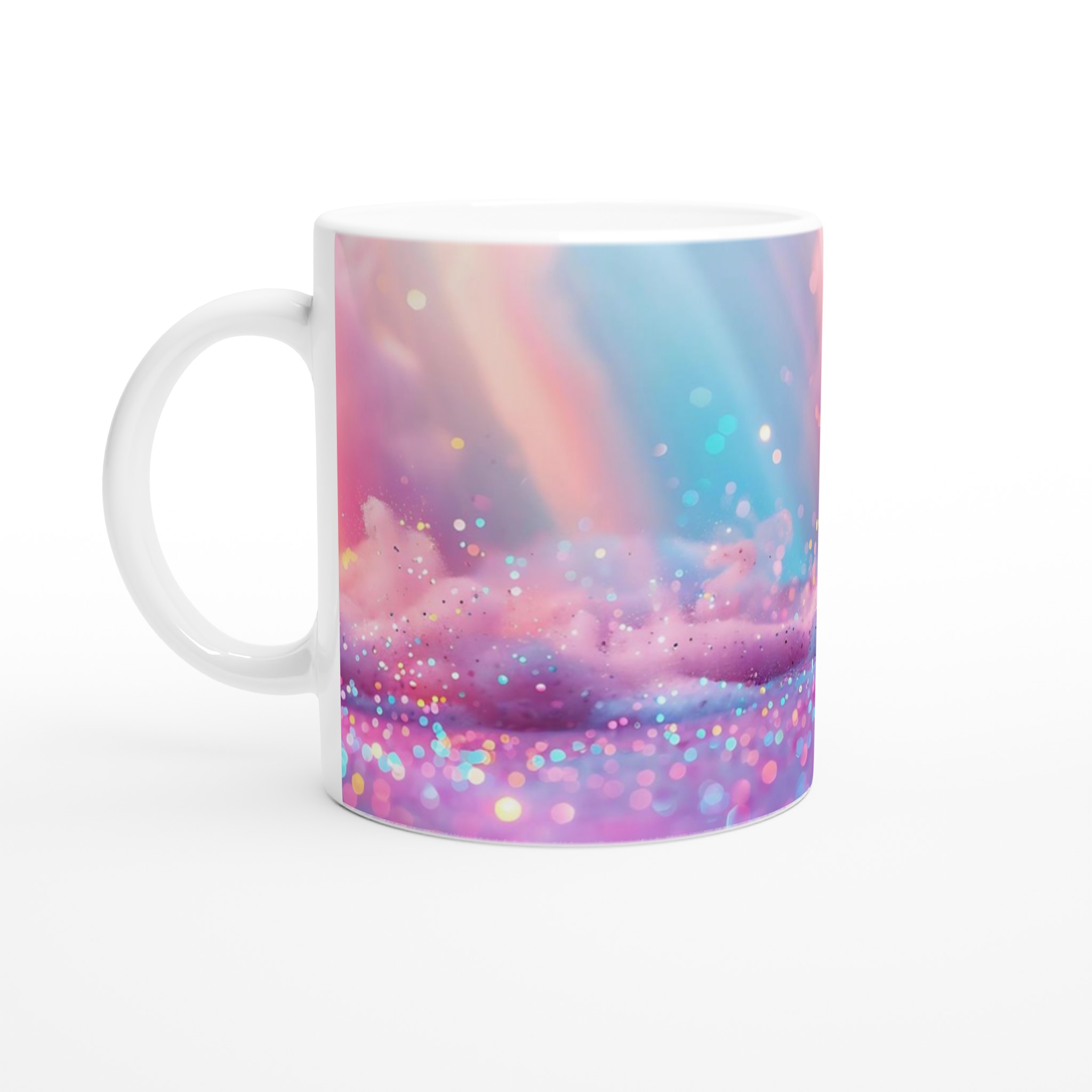 Magisk 11oz Keramisk Mugg – Drömlika Pasteller med Glittereffekt i Flera Färger 1 cd21f79f-f179-4dd0-949c-57f8afd80179